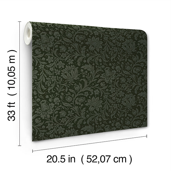 hague-dark-green-floral-trail-wallpaper-york-wallcoverings-4173-27628