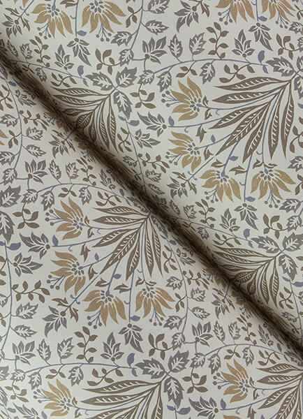 Woodbury Brown Floral Damask Wallpaper - York Wallcoverings - 4173-27633 - York Wallcoverings Wallpaper