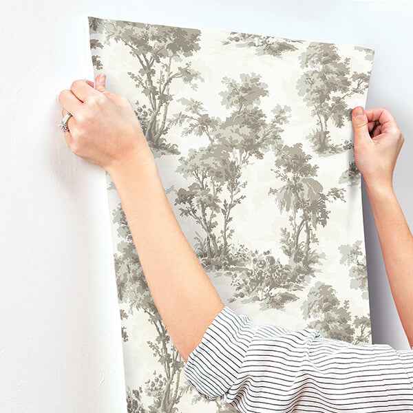 Sainsbury Slate Forest Wallpaper - York Wallcoverings - 4173-82107 - York Wallcoverings Wallpaper