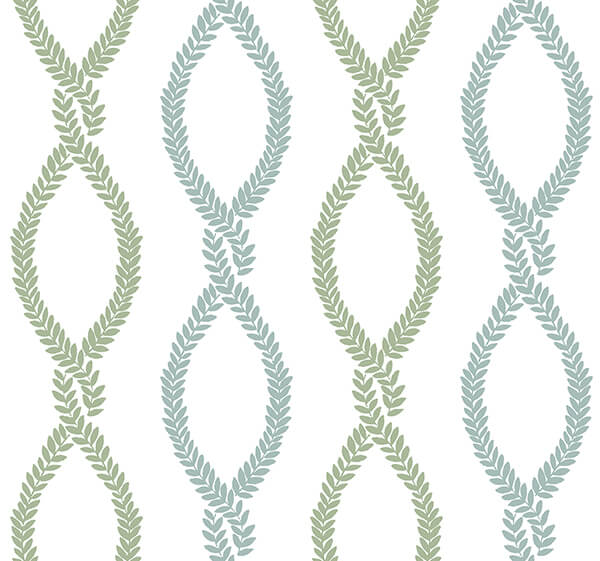 laureate-light-green-vine-trellis-wallpaper-york-wallcoverings-vp1321 - York Wallcoverings Wallpaper