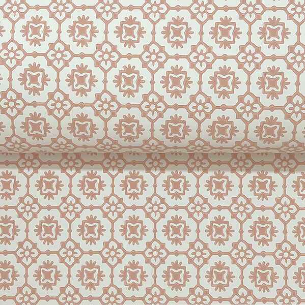 Priti Rose Floral Grid Wallpaper - York Wallcoverings - VP1335 - York Wallcoverings Wallpaper