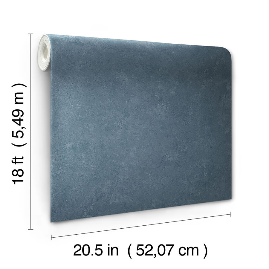 mr-kate-daphne-limewash-moody-blue-peel-and-stick-wallpaper-york-wallcoverings-rmws1310 - York Wallcoverings Wallpaper