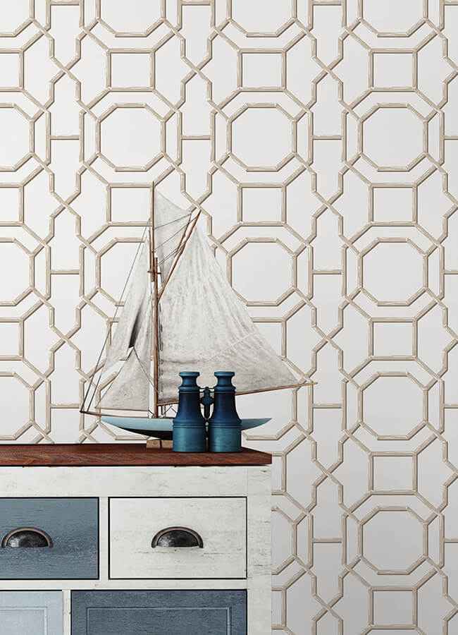 Sanya Sand Peel & Stick Wallpaper - York Wallcoverings - NUS6504 - York Wallcoverings Wallpaper