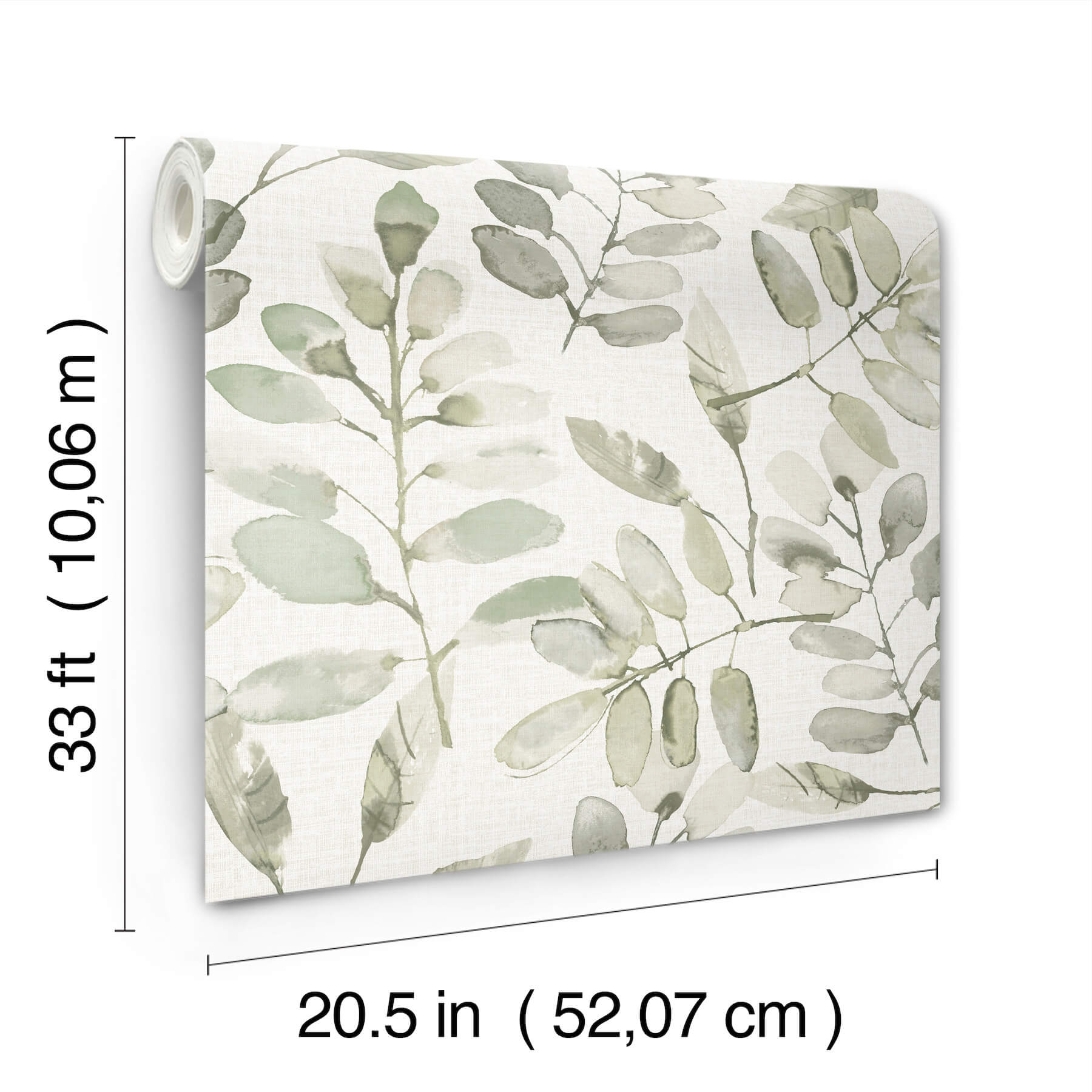 pinnate-green-leaves-wallpaper-york-wallcoverings-4169-13911 - York Wallcoverings Wallpaper