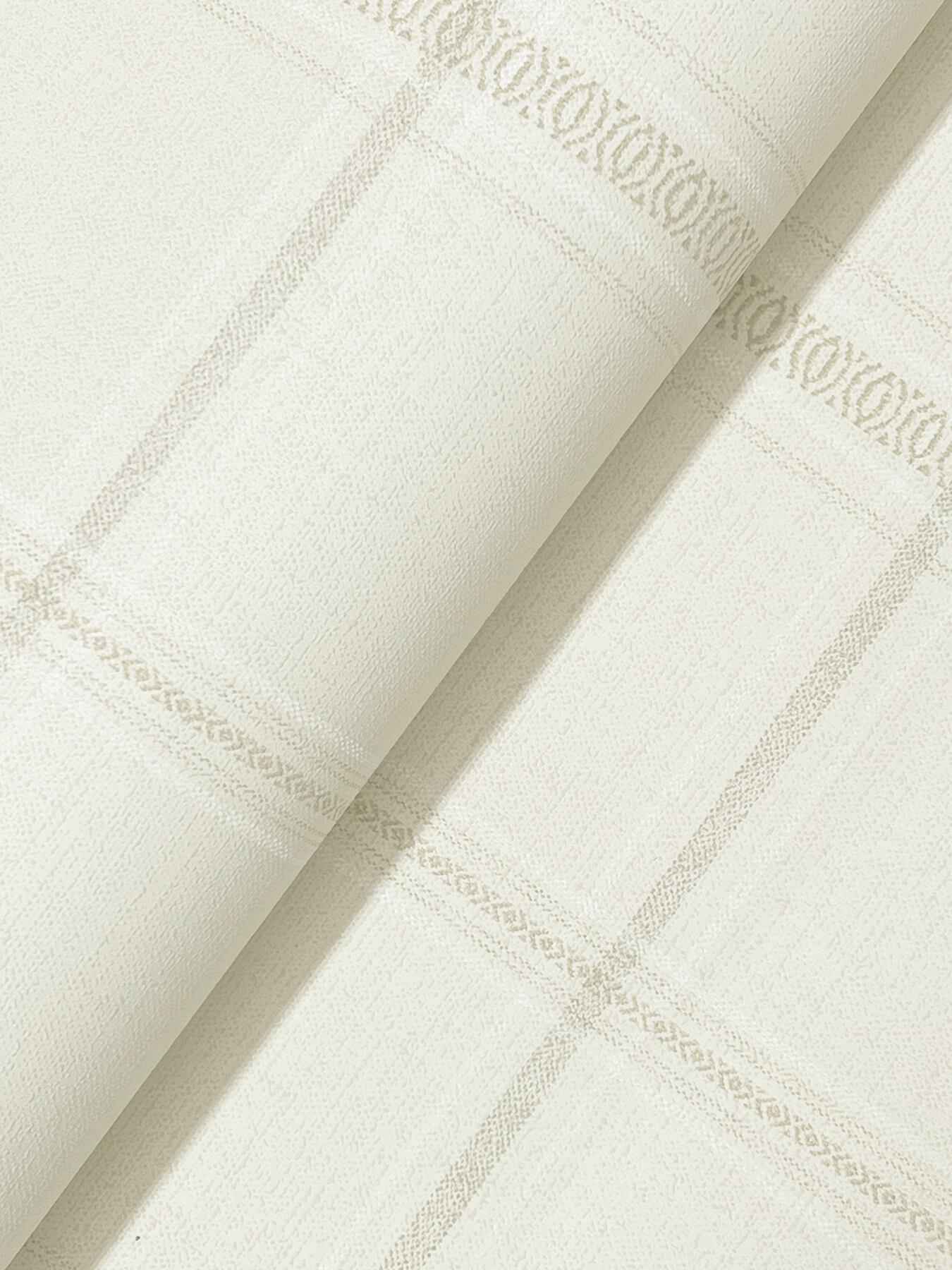 Auberge Ivory Plaid Wallpaper - York Wallcoverings - 4169-27607 - York Wallcoverings Wallpaper