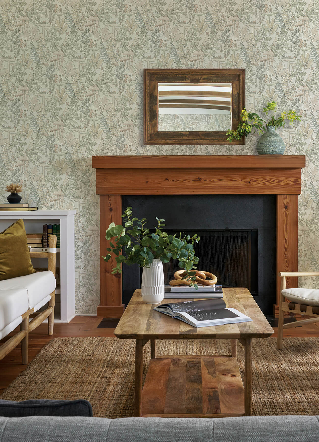 holt-pastel-woodland-wallpaper-york-wallcoverings-4169-83101 - York Wallcoverings Wallpaper