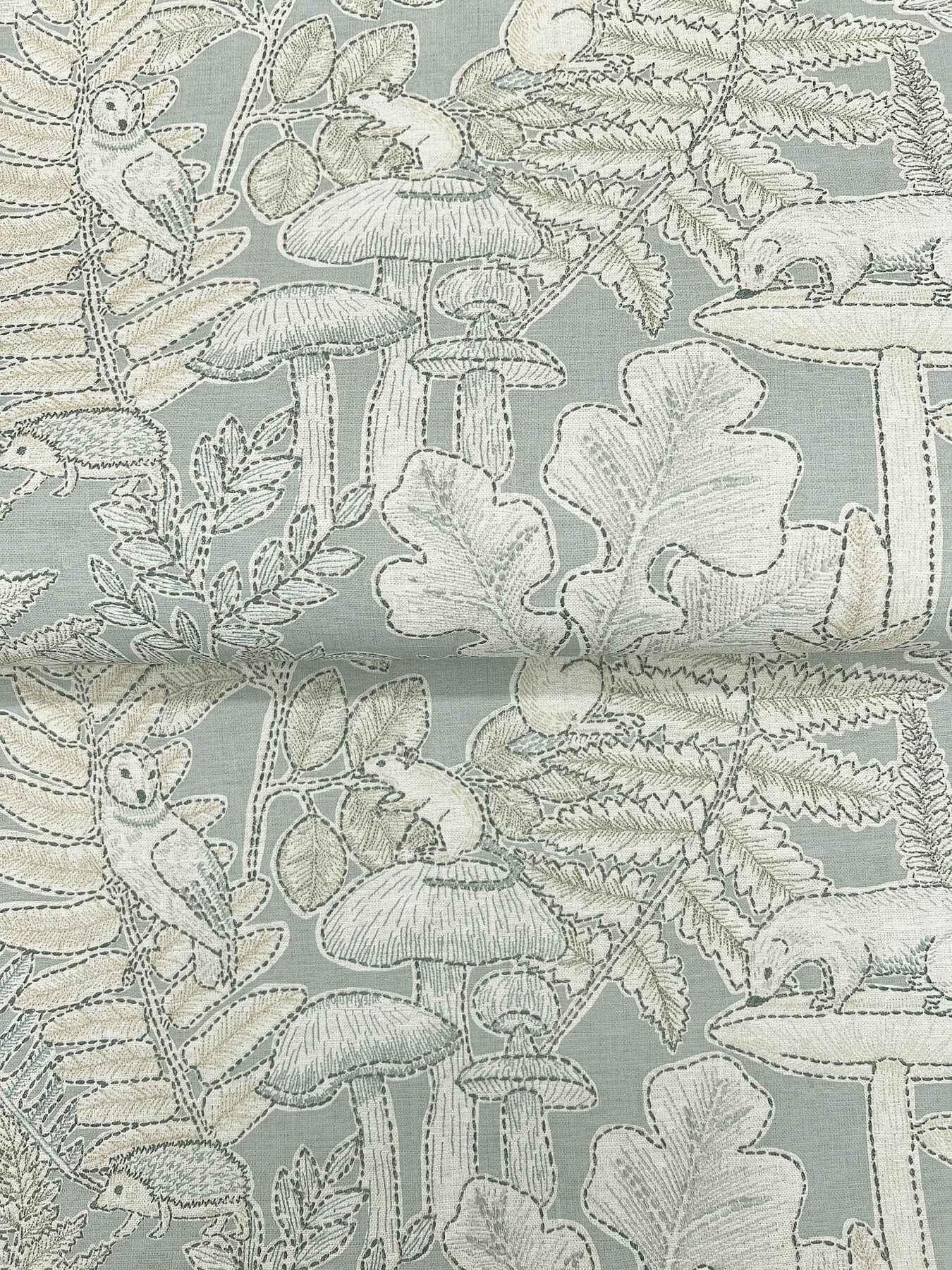 Holt Seafoam Woodland Wallpaper - York Wallcoverings - 4169-83104 - York Wallcoverings Wallpaper