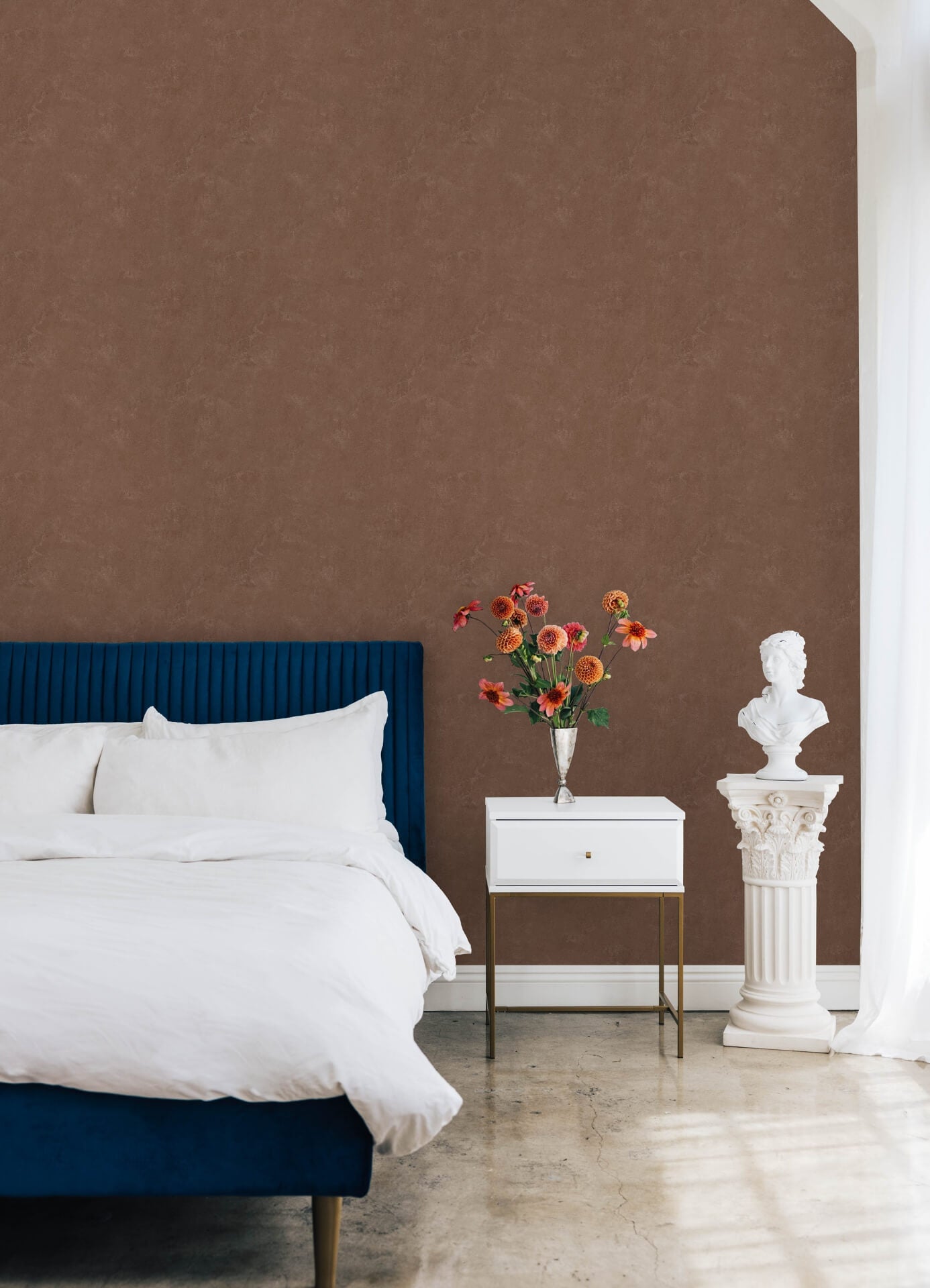 mr-kate-daphne-limewash-mocha-peel-and-stick-wallpaper-york-wallcoverings-rmws1309 - York Wallcoverings Wallpaper