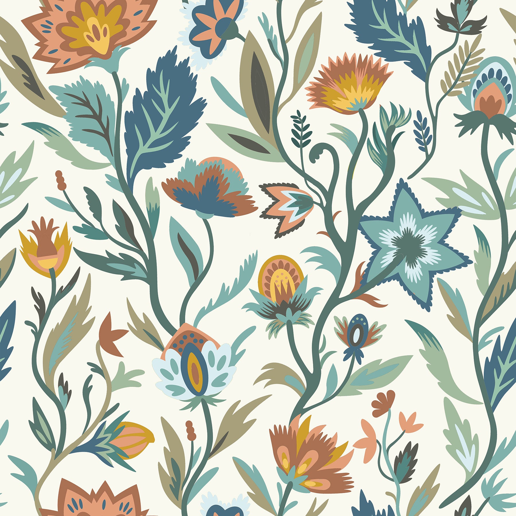 mallory-blue-vivid-floral-wallpaper-york-wallcoverings-ah100381ah