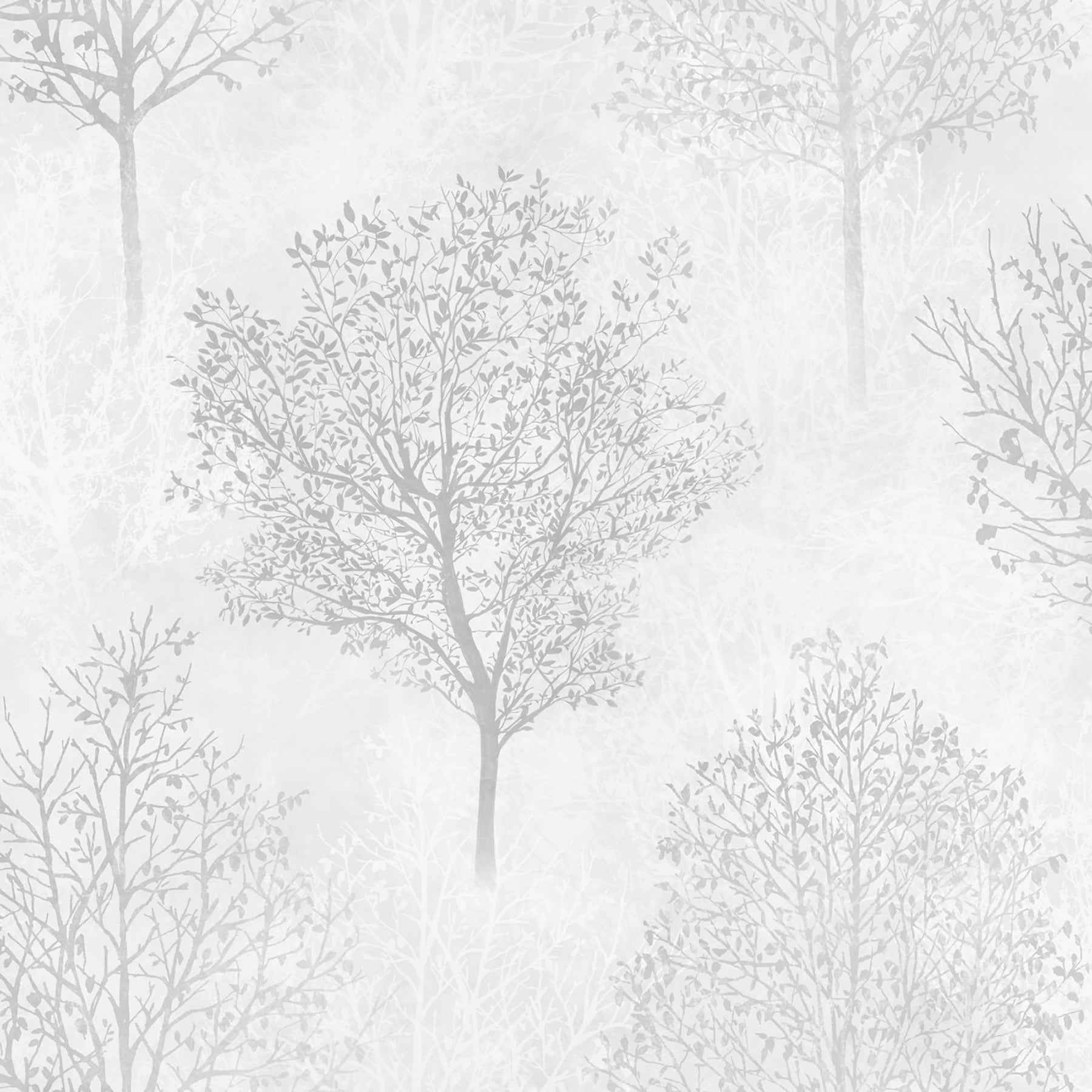 Agatha Black Trees Wallpaper - York Wallcoverings - AH256701 - York Wallcoverings Wallpaper
