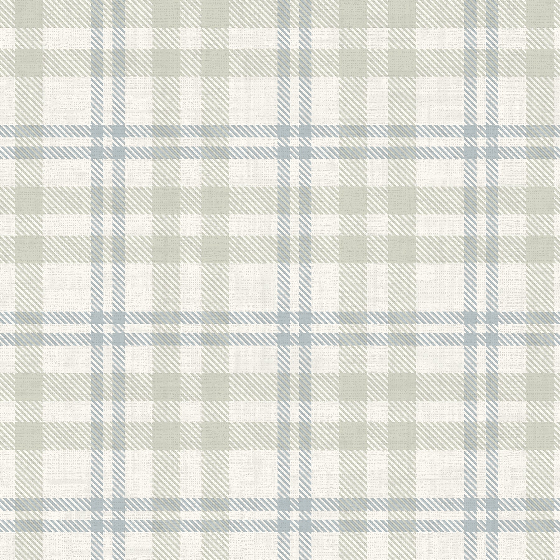 corrine-neutral-countryside-check-wallpaper-york-wallcoverings-ah294606 - York Wallcoverings Wallpaper