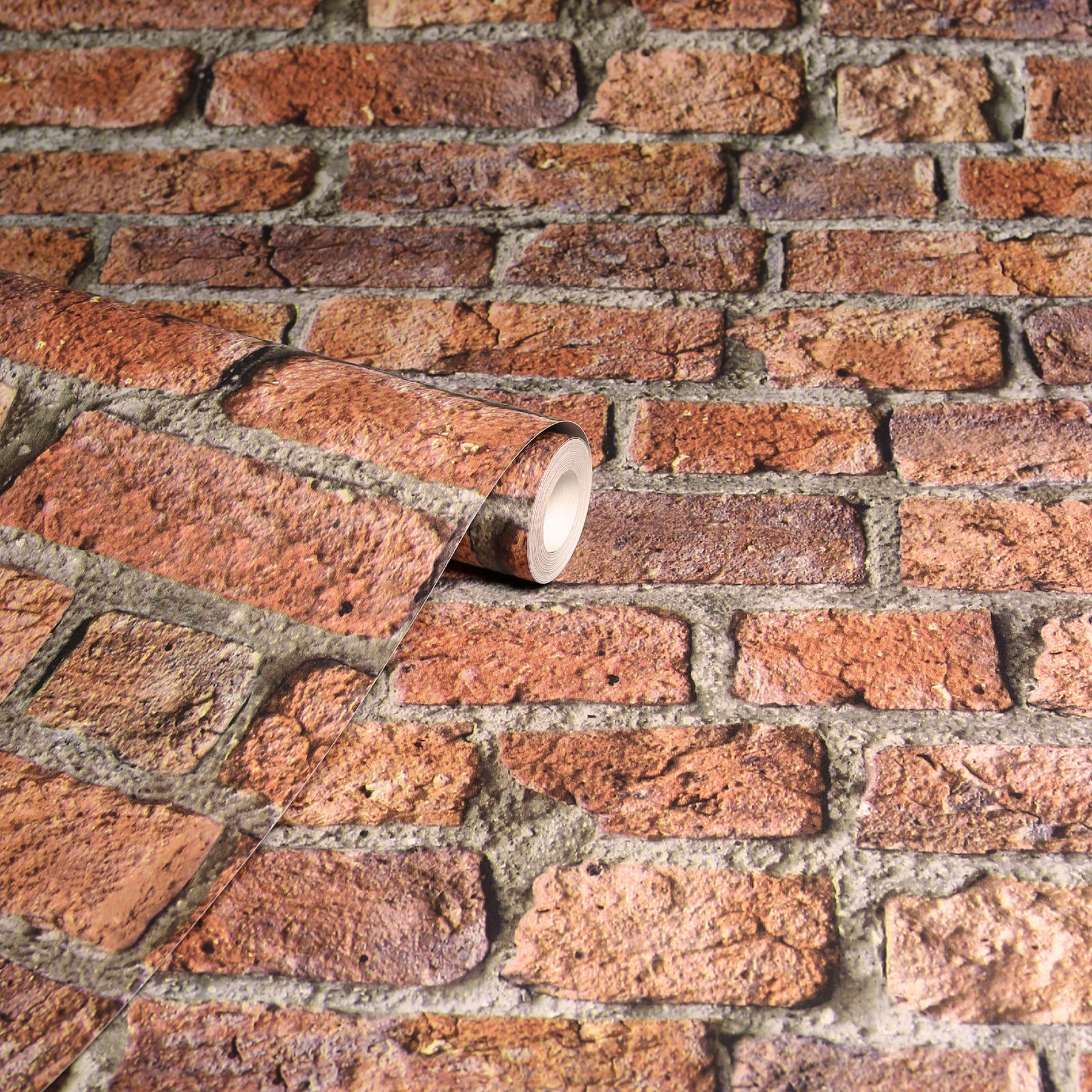 clifford-red-urban-brick-wallpaper-york-wallcoverings-ah696600 - York Wallcoverings Wallpaper