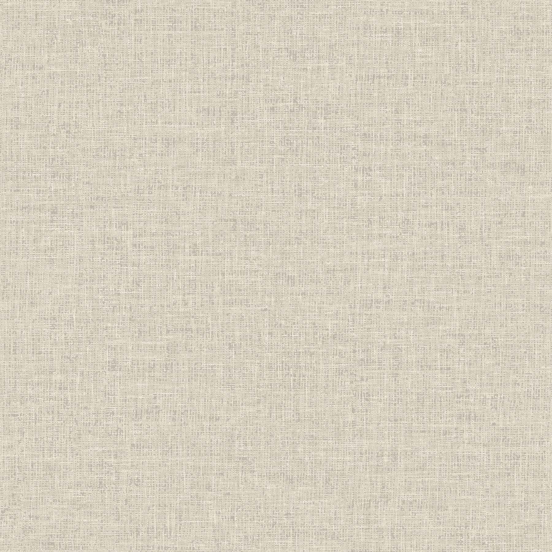 Paulette Neutral Linen Texture Wallpaper - York Wallcoverings - AH901704 - York Wallcoverings Wallpaper