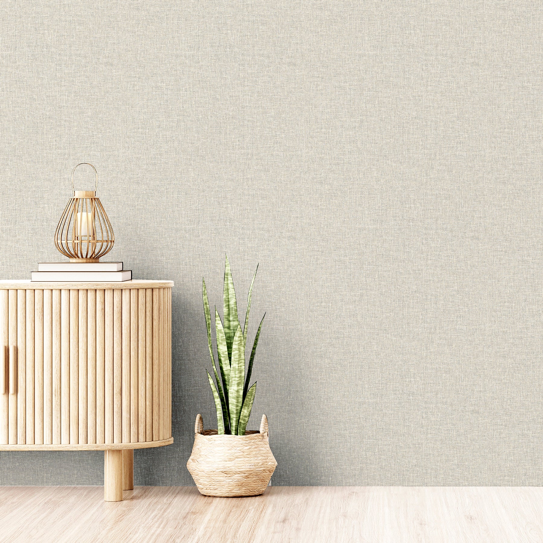 paulette-neutral-linen-texture-wallpaper-york-wallcoverings-ah901704 - York Wallcoverings Papel pintado