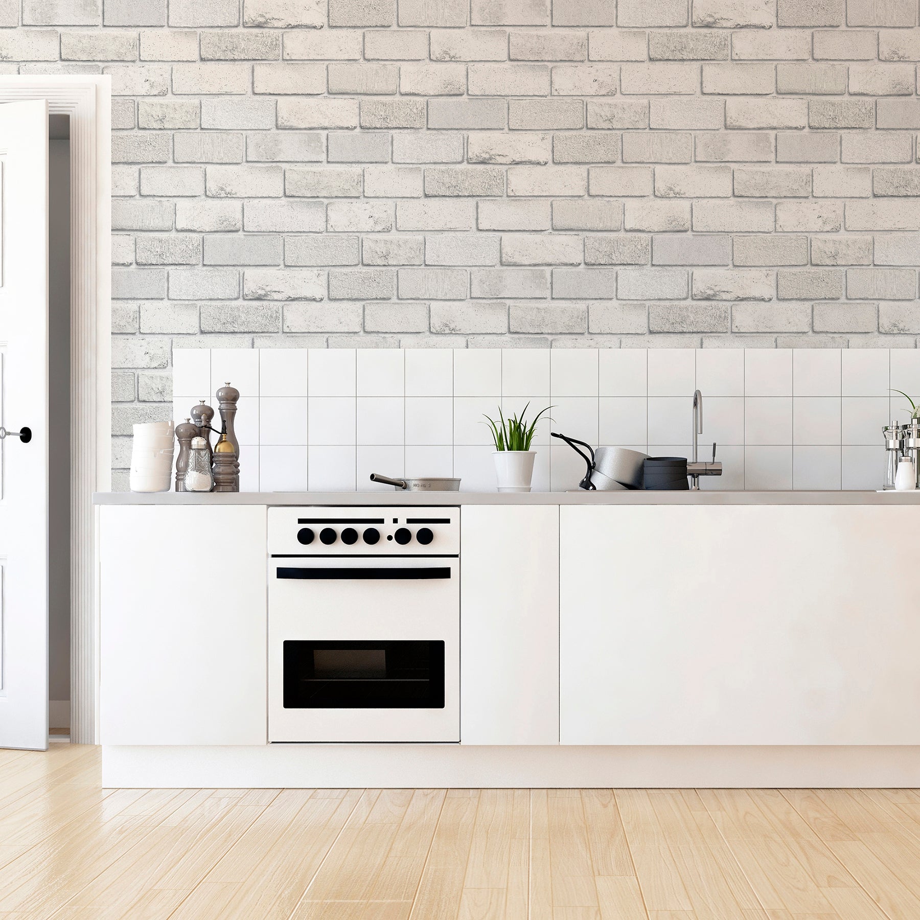 irving-white-diamond-brick-wallpaper-york-wallcoverings-ah902009 - York Wallcoverings Wallpaper