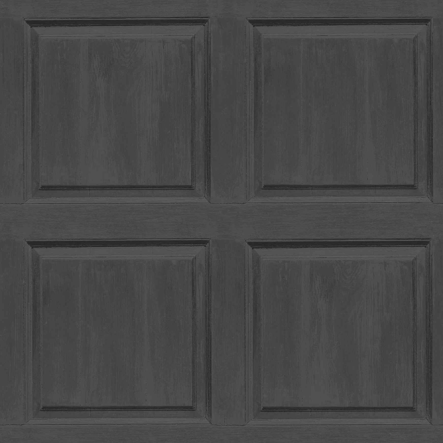 Bellamy Charcoal Wooden Panel Wallpaper - York Wallcoverings - AH909600