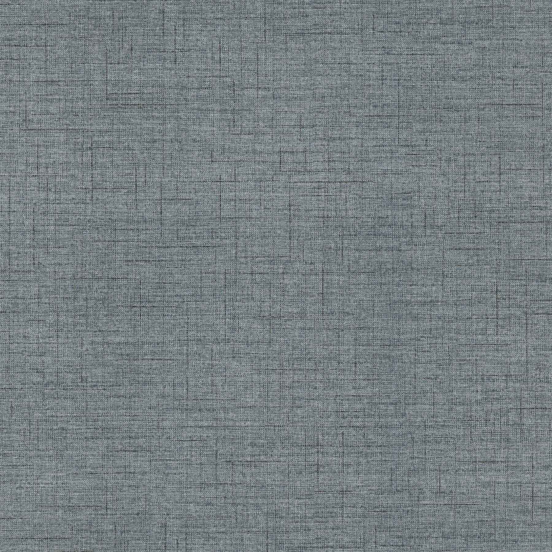 Leon Denim Faux Fabric Wallpaper - York Wallcoverings - 4207-5415 - York Wallcoverings Wallpaper