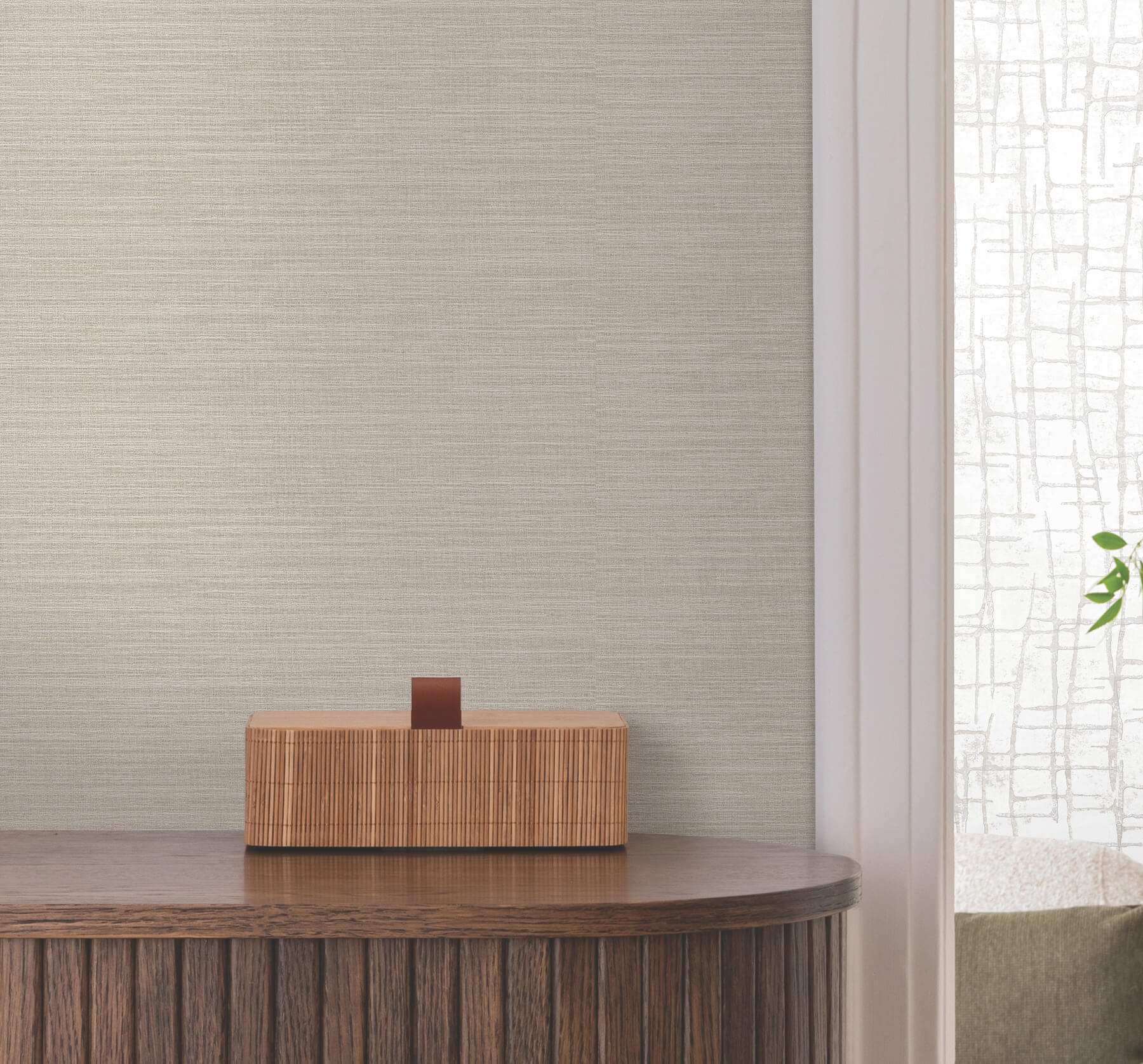 rhett-beige-striated-wallpaper-york-wallcoverings-4207-5427 - York Wallcoverings Wallpaper