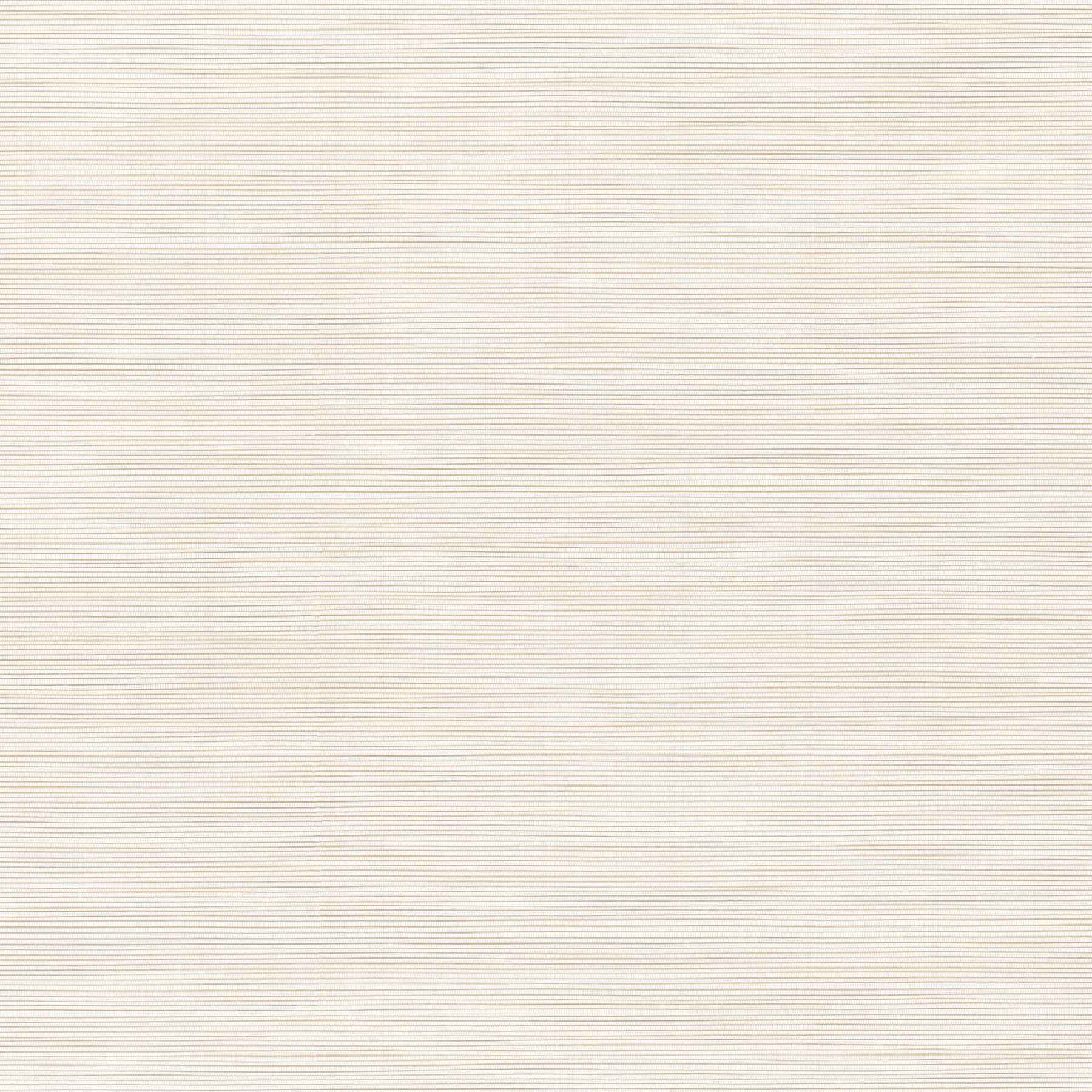 Lorn Cream Faux Grasscloth Wallpaper - York Wallcoverings - 4207-5435