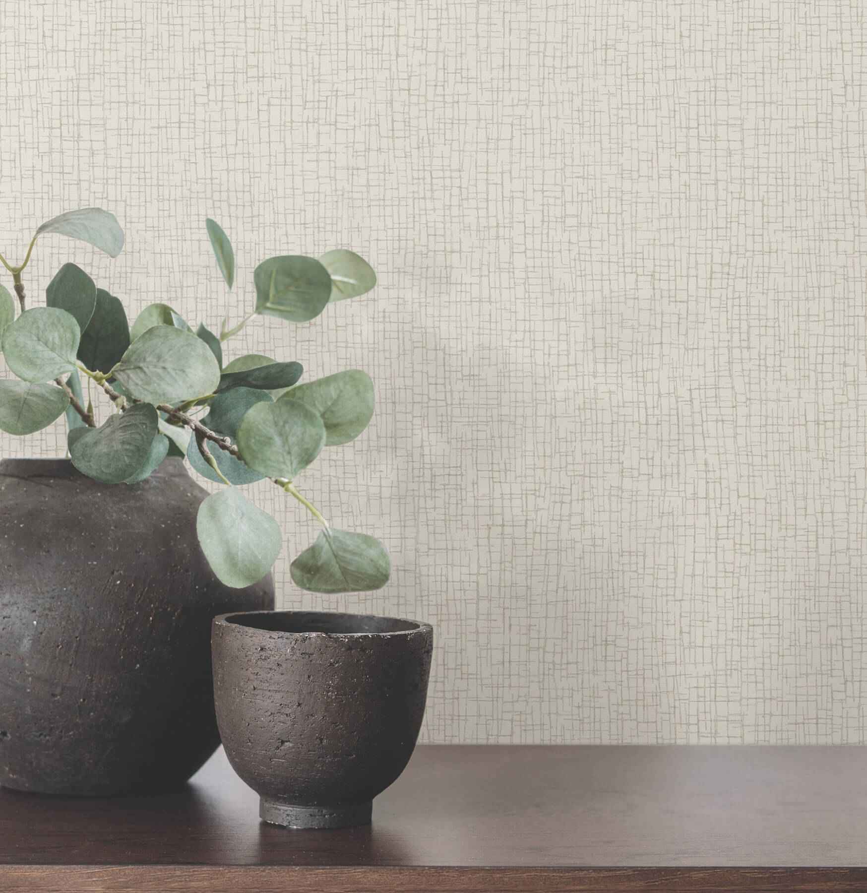 Aden Beige Linear Abstract Wallpaper - York Wallcoverings - 4207-5454 - York Wallcoverings Wallpaper
