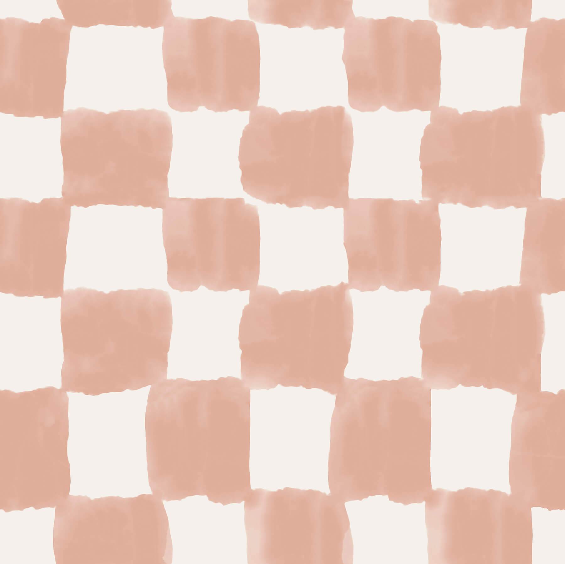mr-kate-tess-watercolor-checker-terracotta-peel-and-stick-wallpaper-york-wallcoverings-rmws1315 - York Wallcoverings Wallpaper