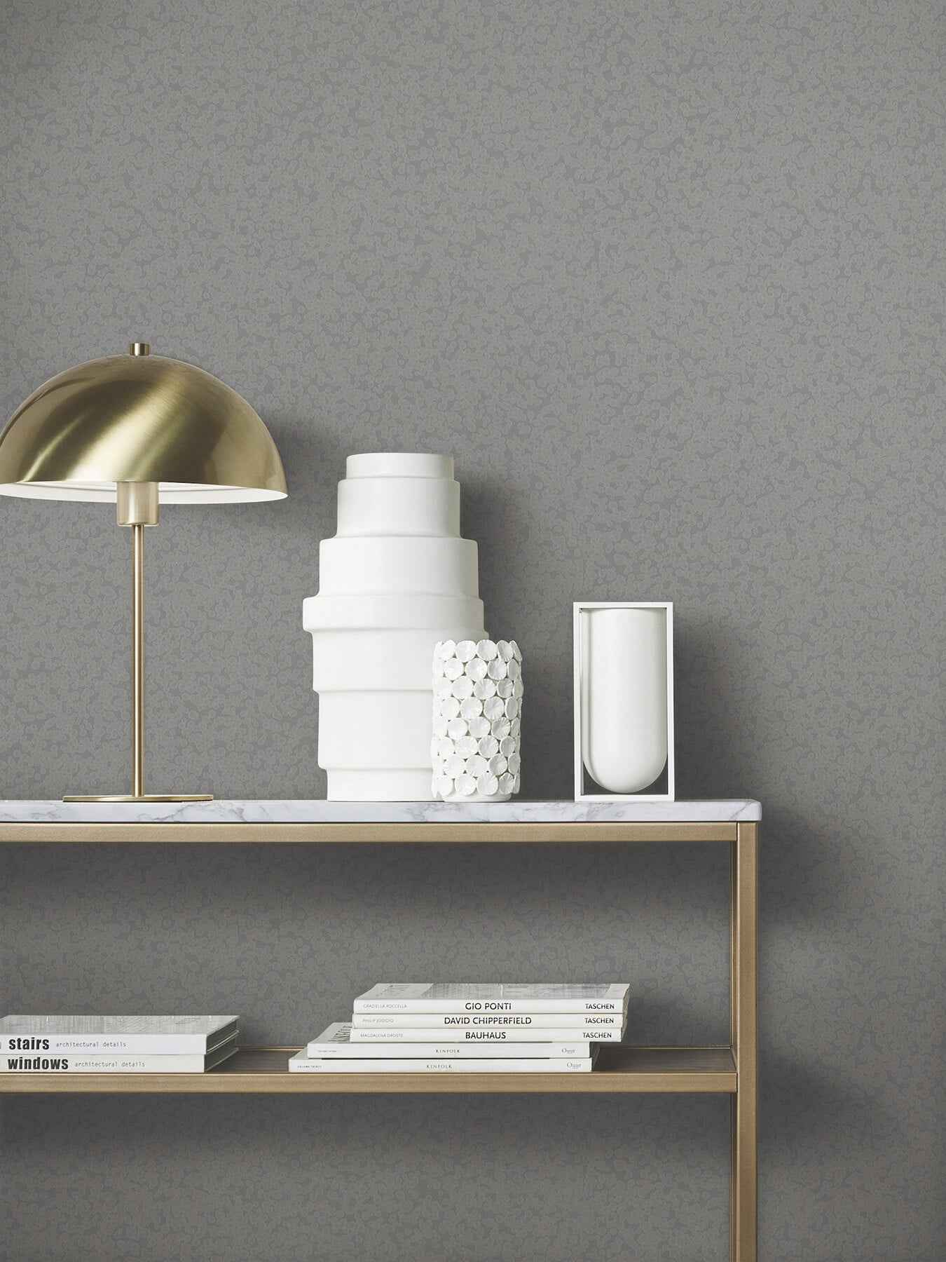 Hudson Pewter Hammered Metal Wallpaper - York Wallcoverings - MA34957 - York Wallcoverings Wallpaper