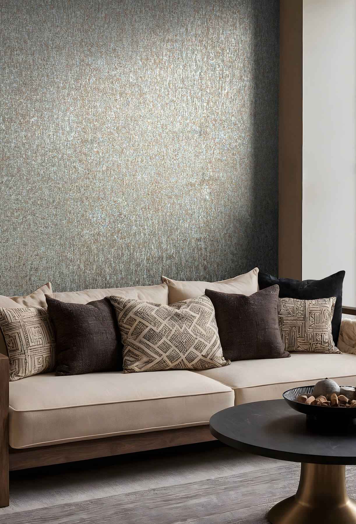 Dustan Teal Distressed Wallpaper - York Wallcoverings - MA35526 - York Wallcoverings Wallpaper