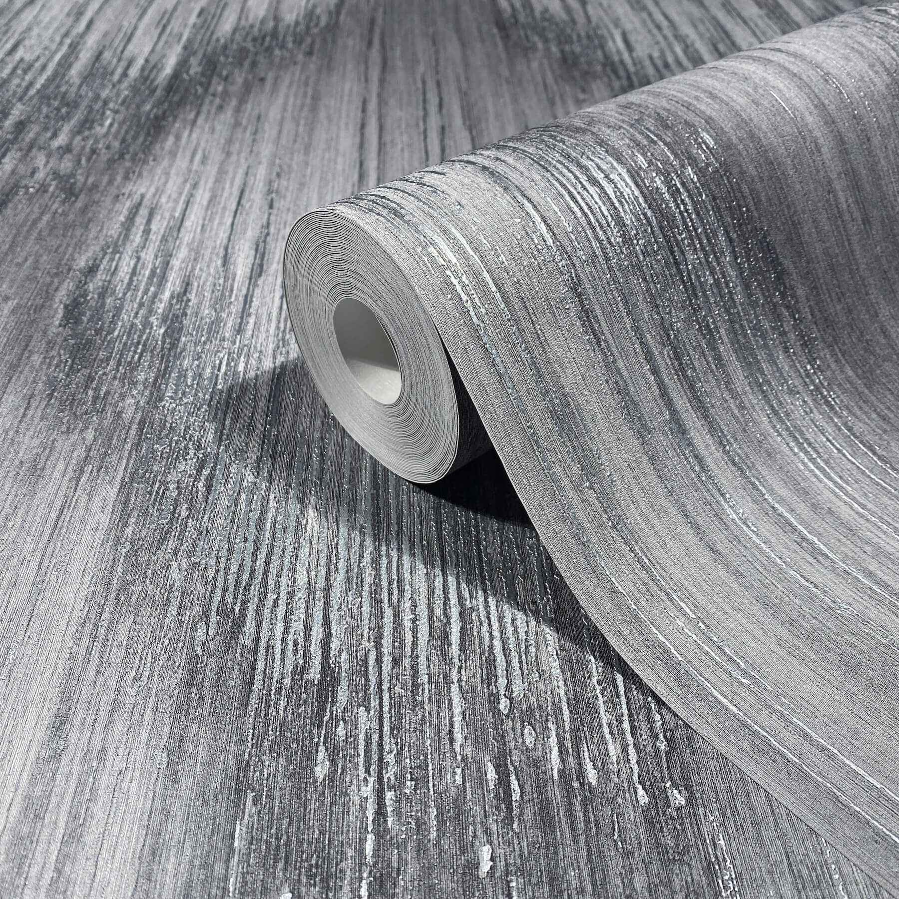 Starfall Pewter Metallic Ikat Wallpaper - York Wallcoverings - MA35804 - York Wallcoverings Wallpaper