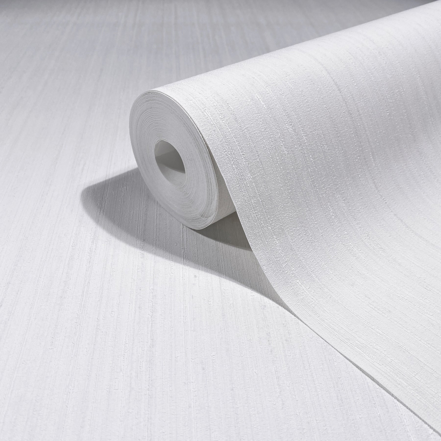 Indra White Striated Wallpaper - York Wallcoverings - MA35829 - York Wallcoverings Wallpaper