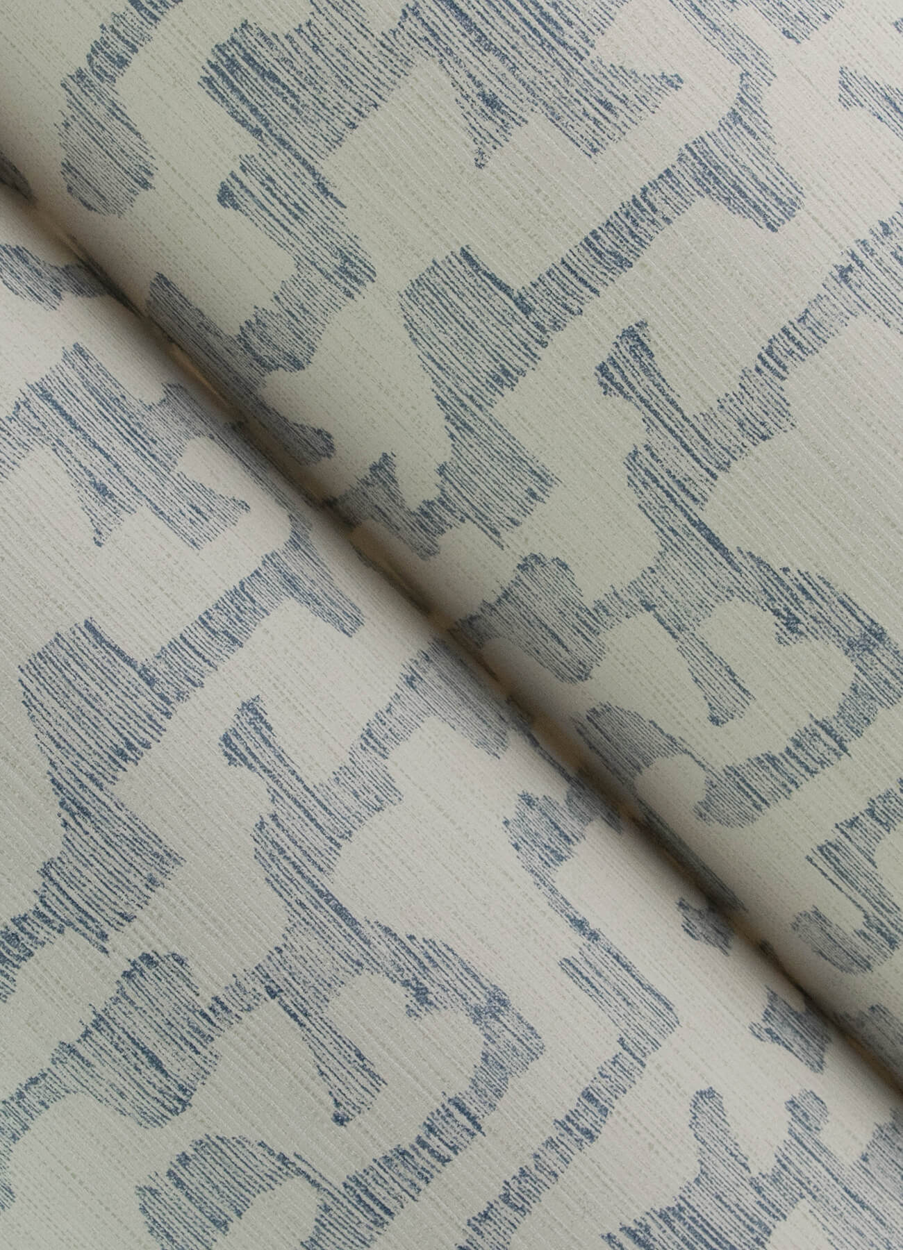 cipher-blue-geometric-faux-grasscloth-wallpaper-york-wallcoverings-4177-27701 - York Wallcoverings Wallpaper