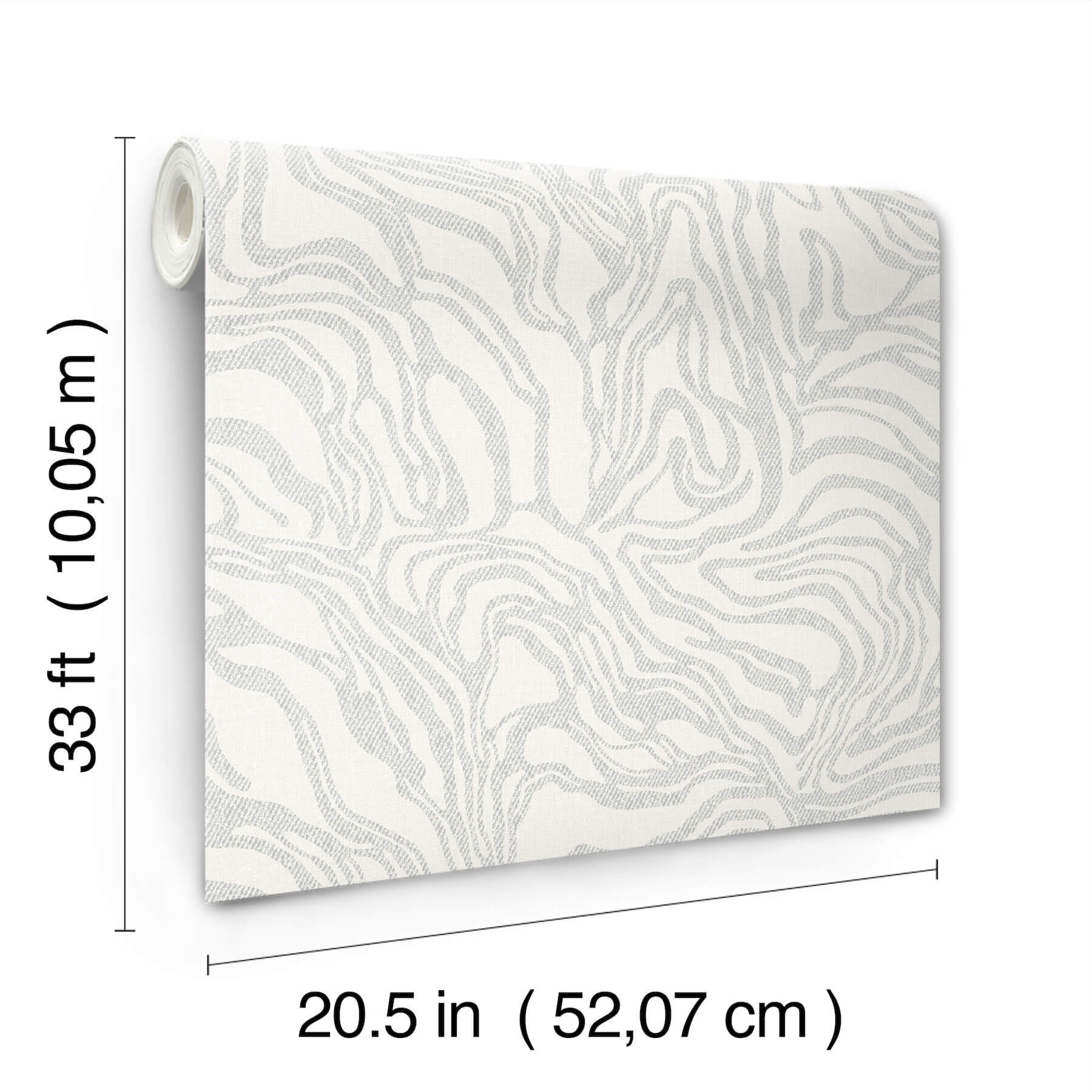 massar-silver-modern-marbled-wallpaper-york-wallcoverings-4177-27708 - York Wallcoverings Papel pintado