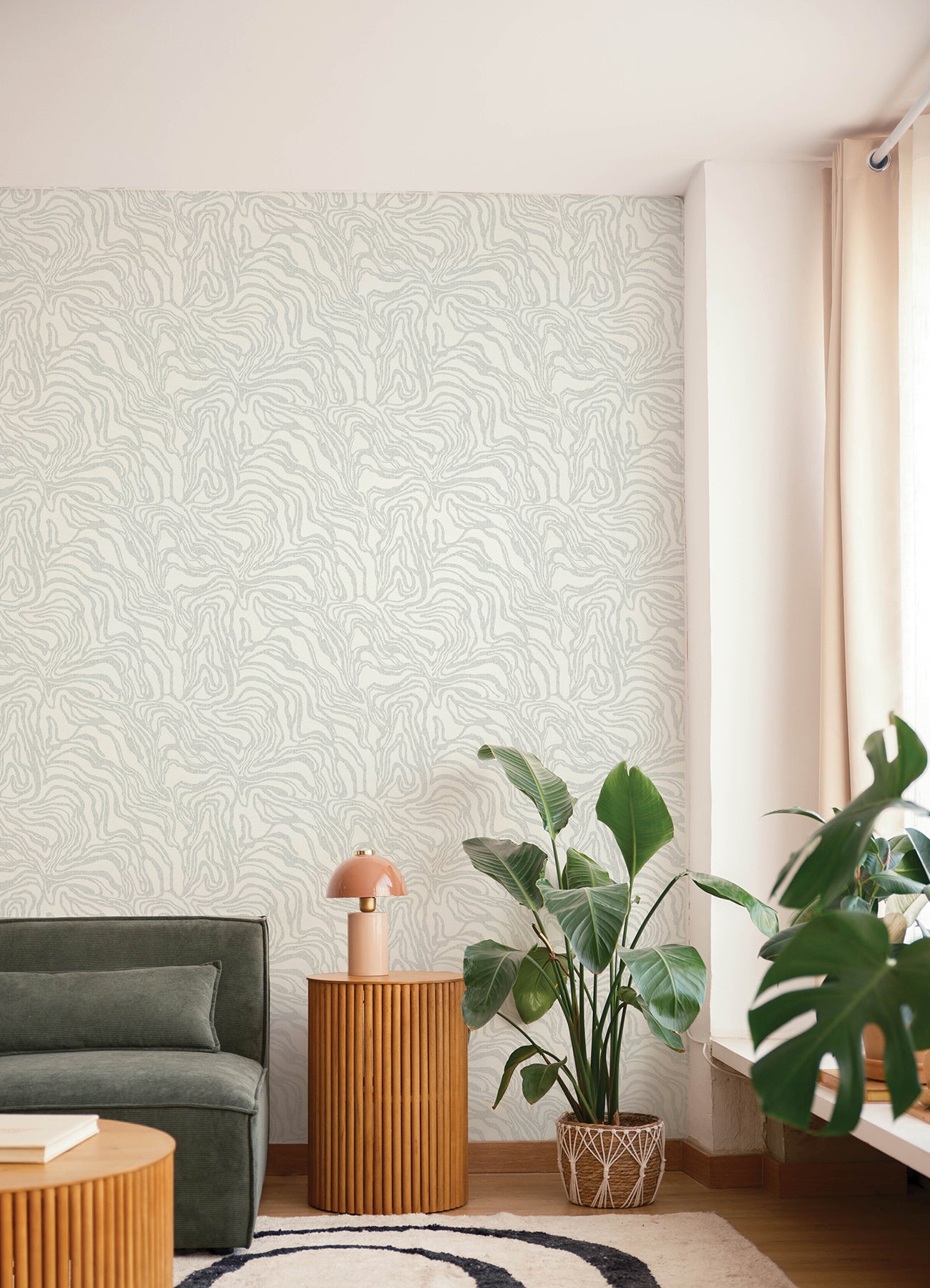 massar-silver-modern-marbled-wallpaper-york-wallcoverings-4177-27708 - York Wallcoverings Papel pintado