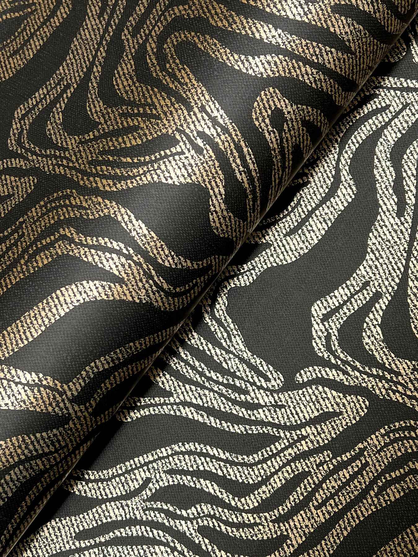 Massar Black Modern Marbled Wallpaper - York Wallcoverings - 4177-27709 - York Wallcoverings Wallpaper
