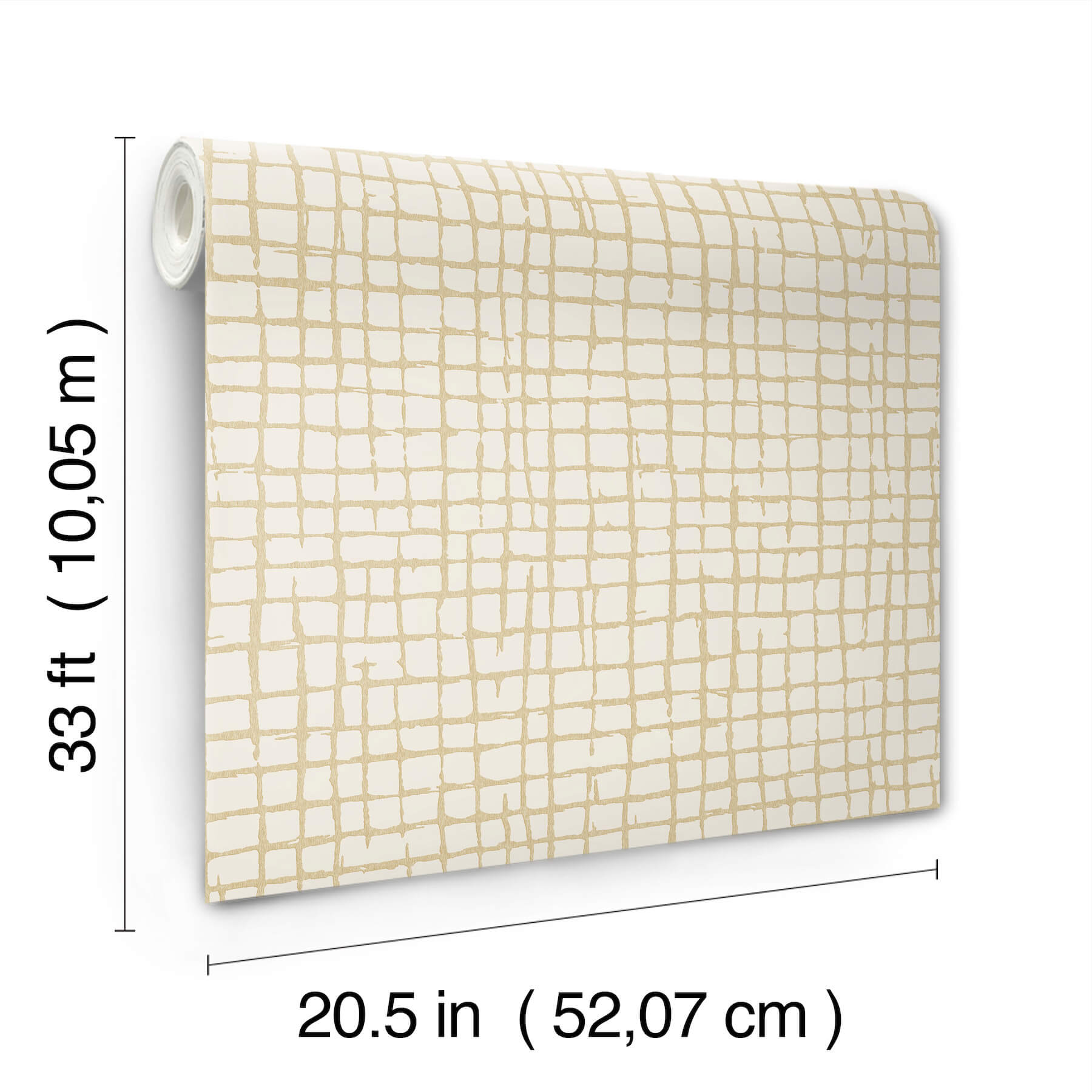 albin-pearl-gridline-wallpaper-york-wallcoverings-4177-27717 - York Wallcoverings Wallpaper