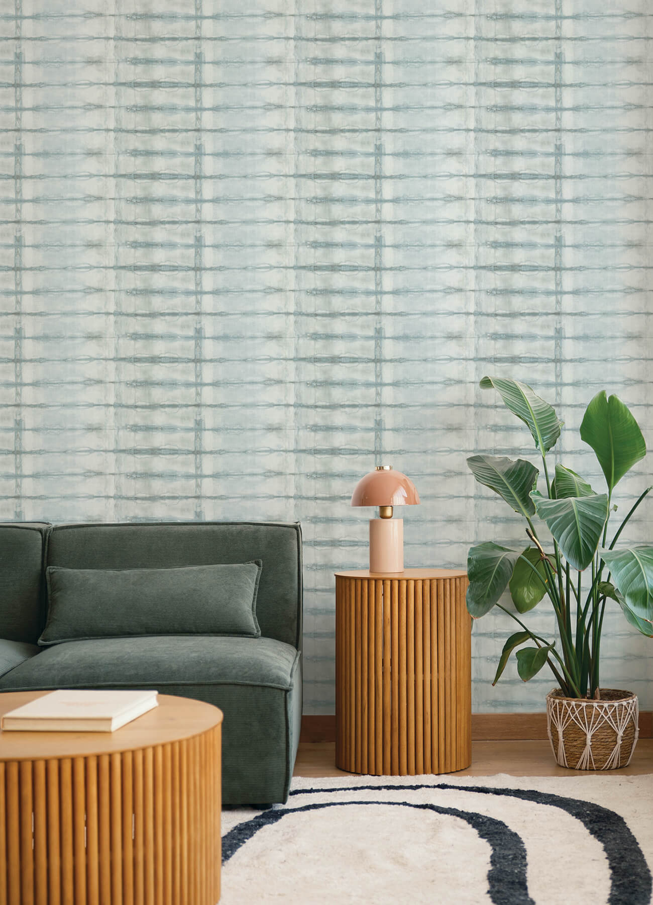 modulus-denim-geometric-stripe-wallpaper-york-wallcoverings-4177-27727 - York Wallcoverings Papel pintado