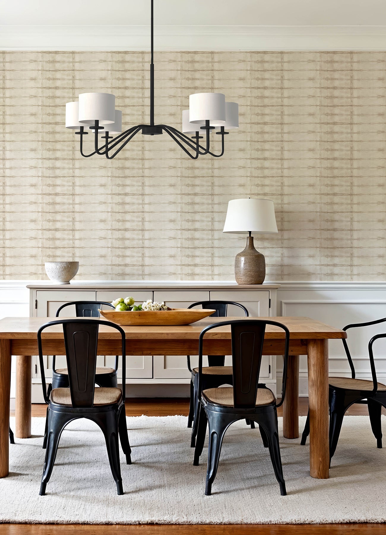 modulus-beige-geometric-stripe-wallpaper-york-wallcoverings-4177-27729 - York Wallcoverings Papel pintado