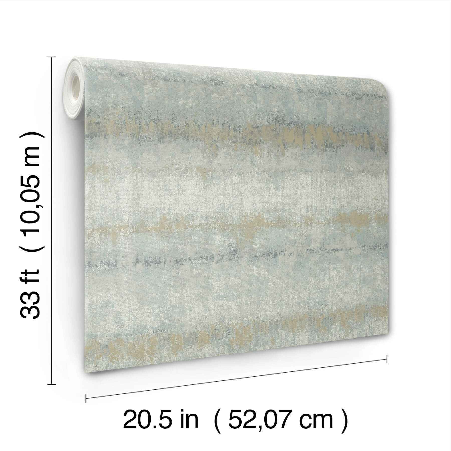 Morningtide Light Blue Textured Stripe Wallpaper - York Wallcoverings - 4177-27733 - York Wallcoverings Wallpaper
