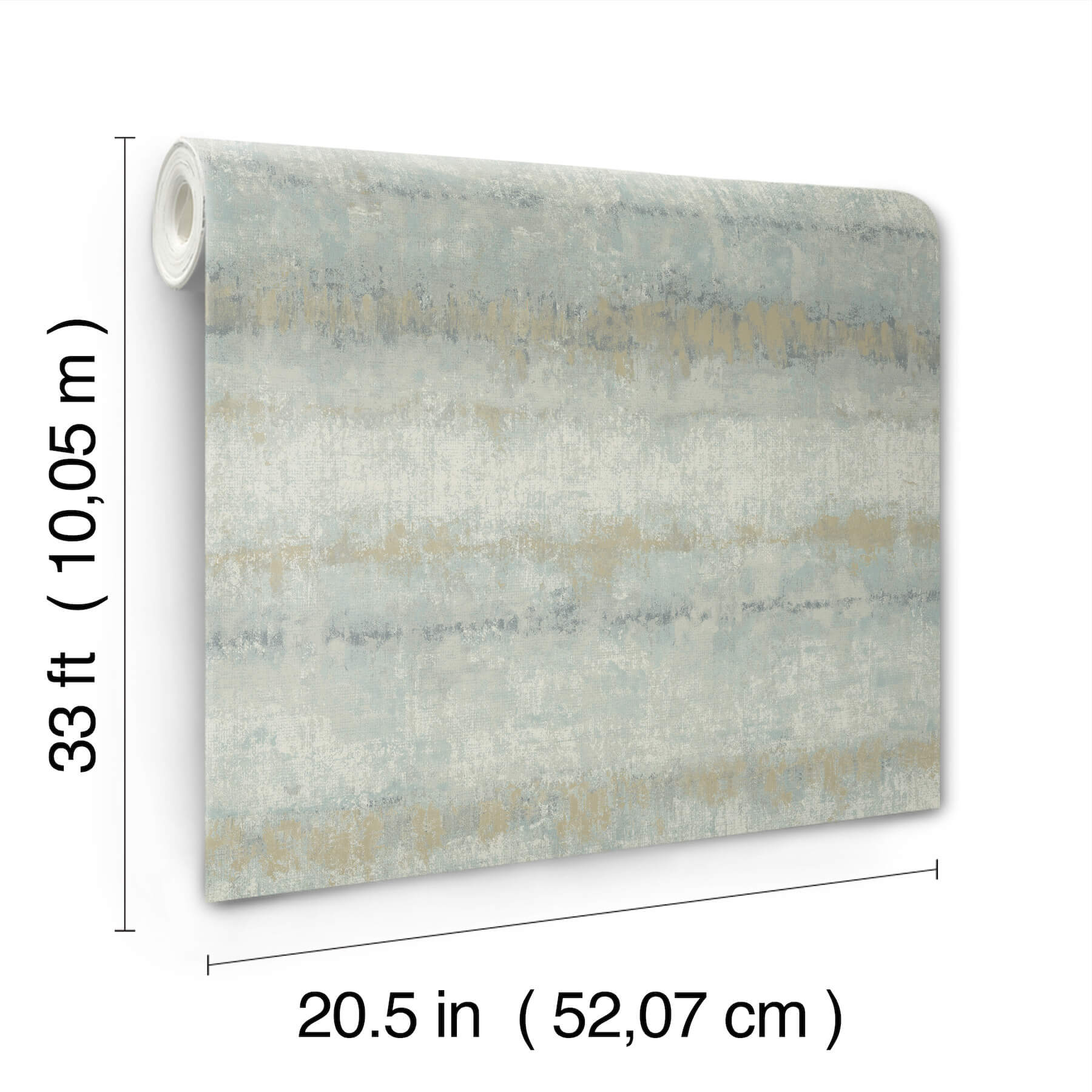 morningtide-light-blue-textured-stripe-wallpaper-york-wallcoverings-4177-27733 - York Wallcoverings Papel pintado