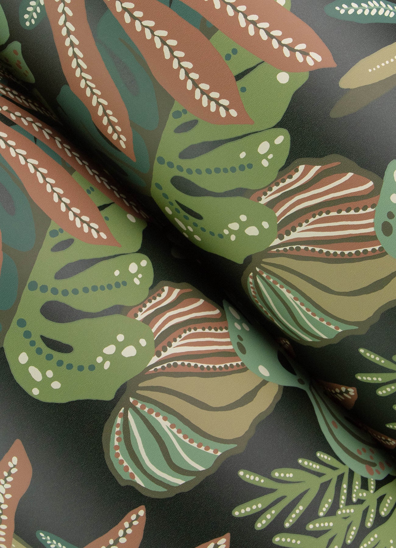 Alocasia Multicolor Tropical Foliage Wallpaper - York Wallcoverings - 4177-27737 - York Wallcoverings Wallpaper