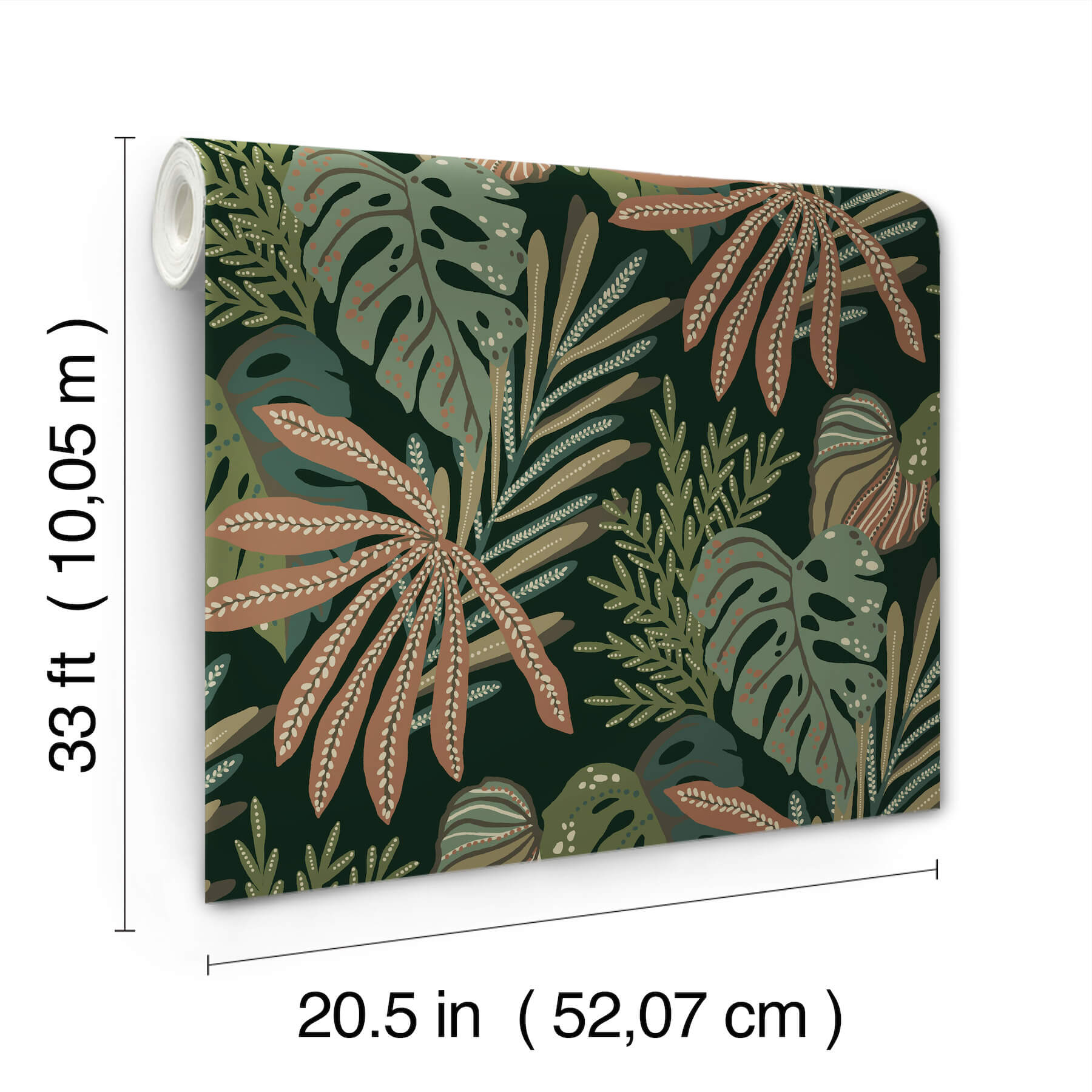 alocasia-multicolor-tropical-foliage-wallpaper-york-wallcoverings-4177-27737 - York Wallcoverings Papel pintado