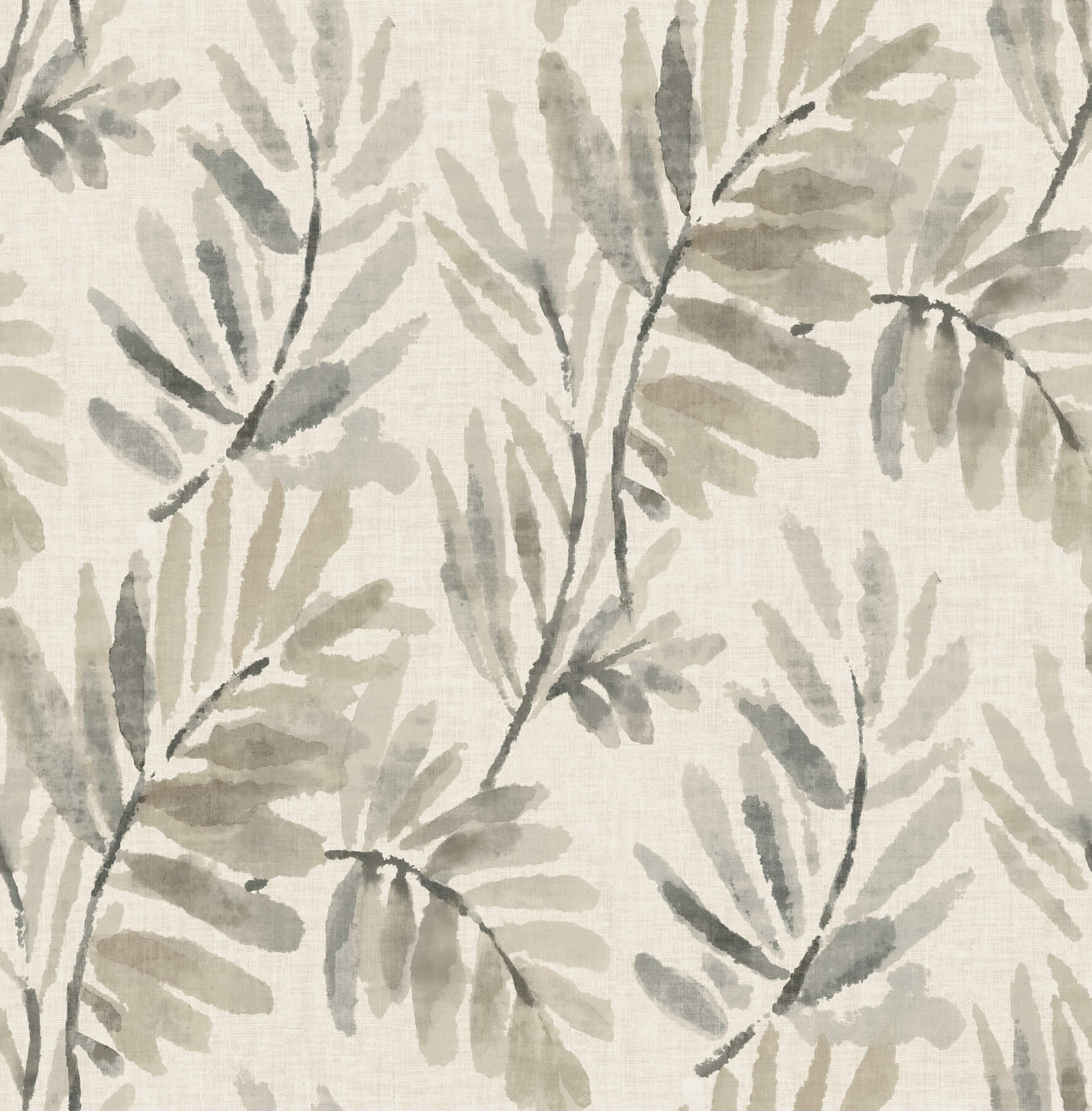 serenade-grey-ferns-wallpaper-york-wallcoverings-4177-27741 - York Wallcoverings Papel pintado