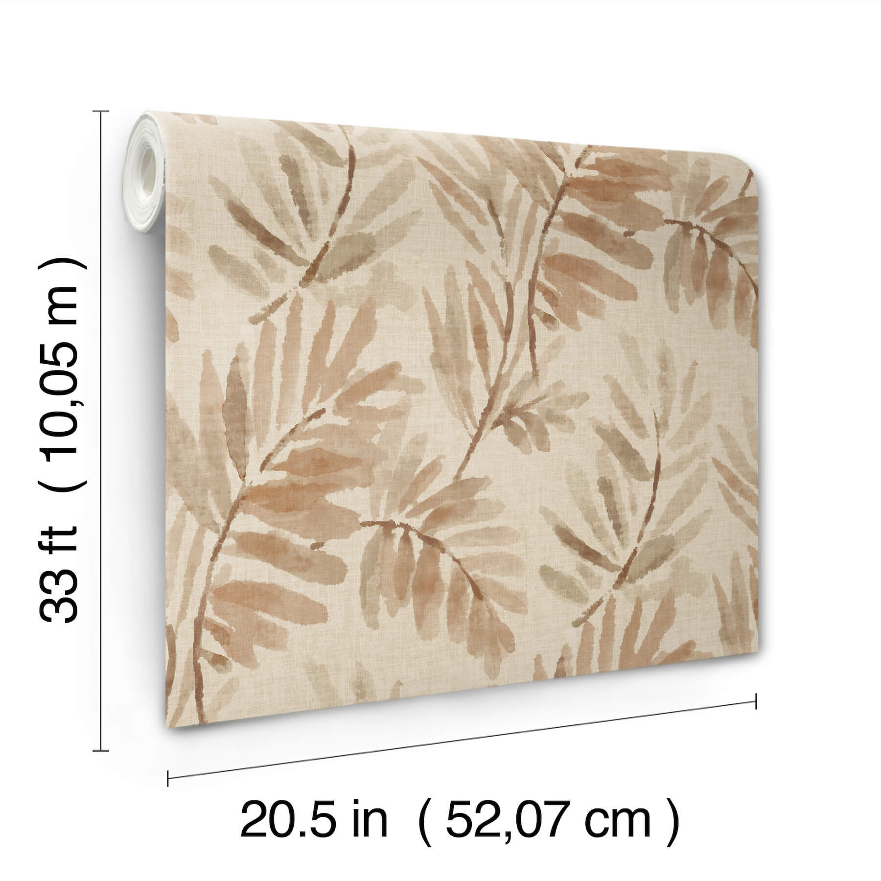 serenade-blush-ferns-wallpaper-york-wallcoverings-4177-27742 - York Wallcoverings Papel pintado