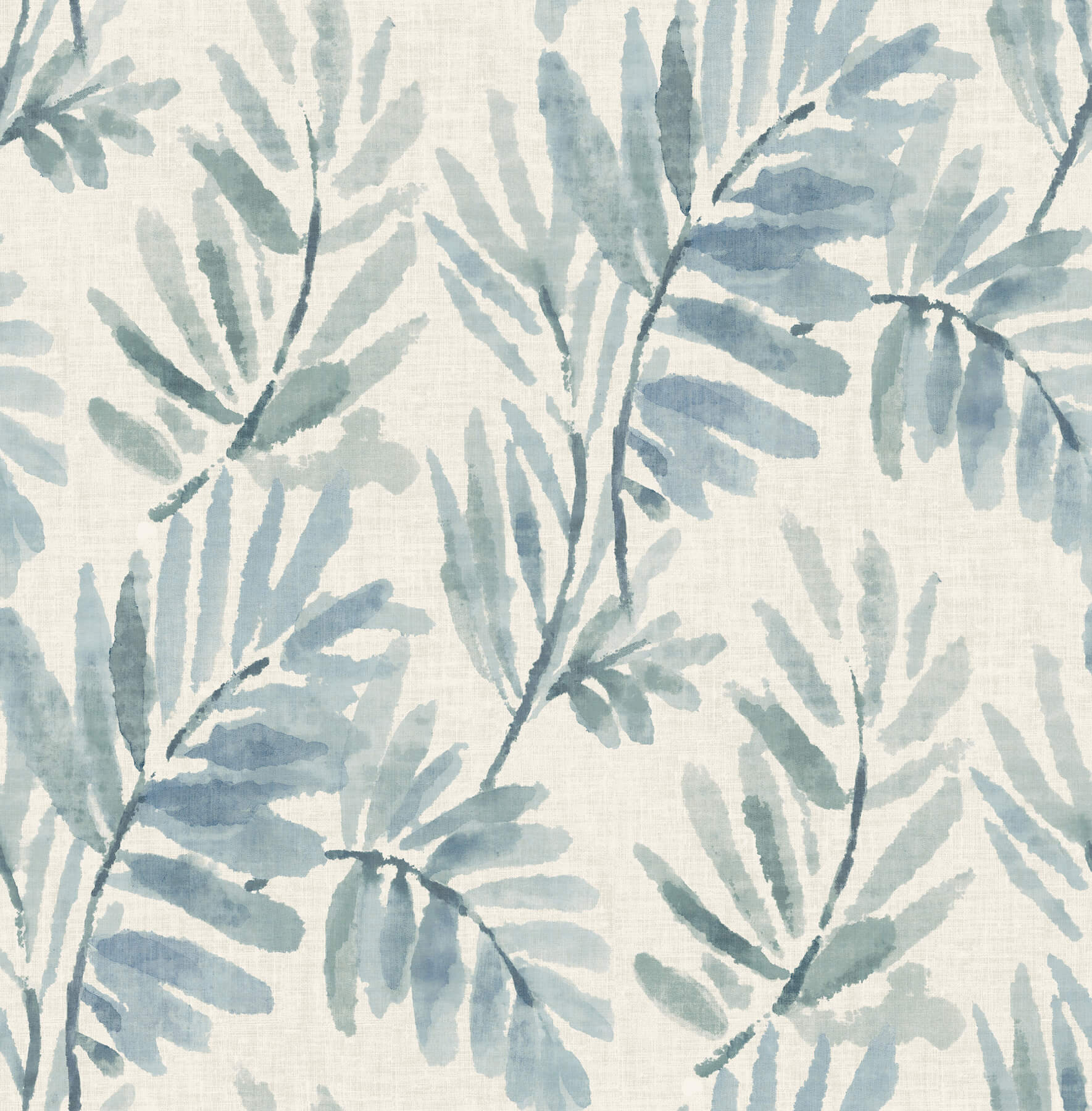 serenade-blue-ferns-wallpaper-york-wallcoverings-4177-27743 - York Wallcoverings Papel pintado