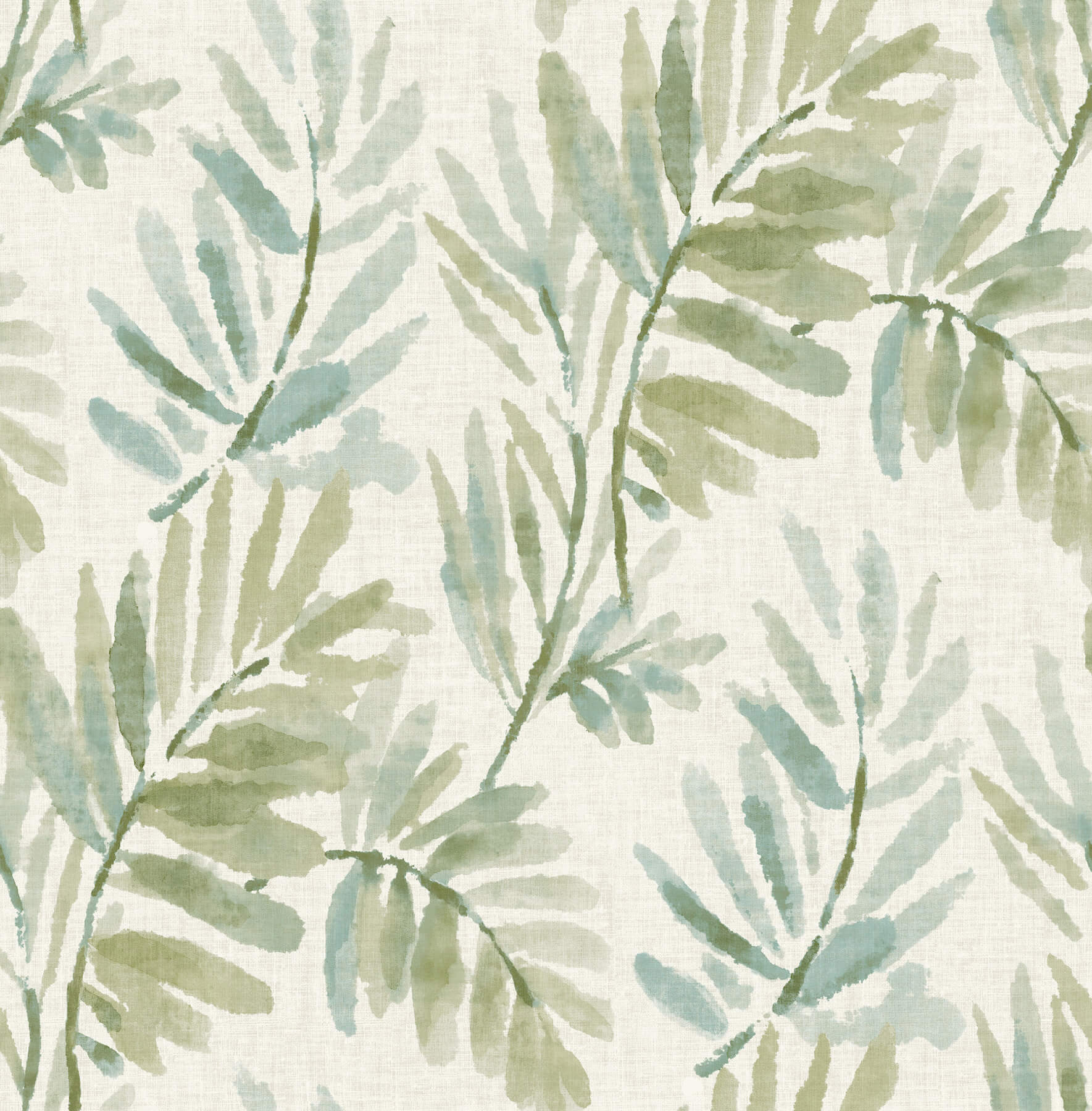 serenade-sea-green-ferns-wallpaper-york-wallcoverings-4177-27744 - York Wallcoverings Papel pintado