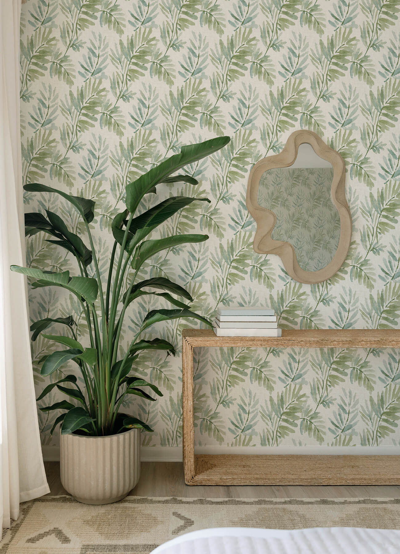 serenade-sea-green-ferns-wallpaper-york-wallcoverings-4177-27744 - York Wallcoverings Papel pintado
