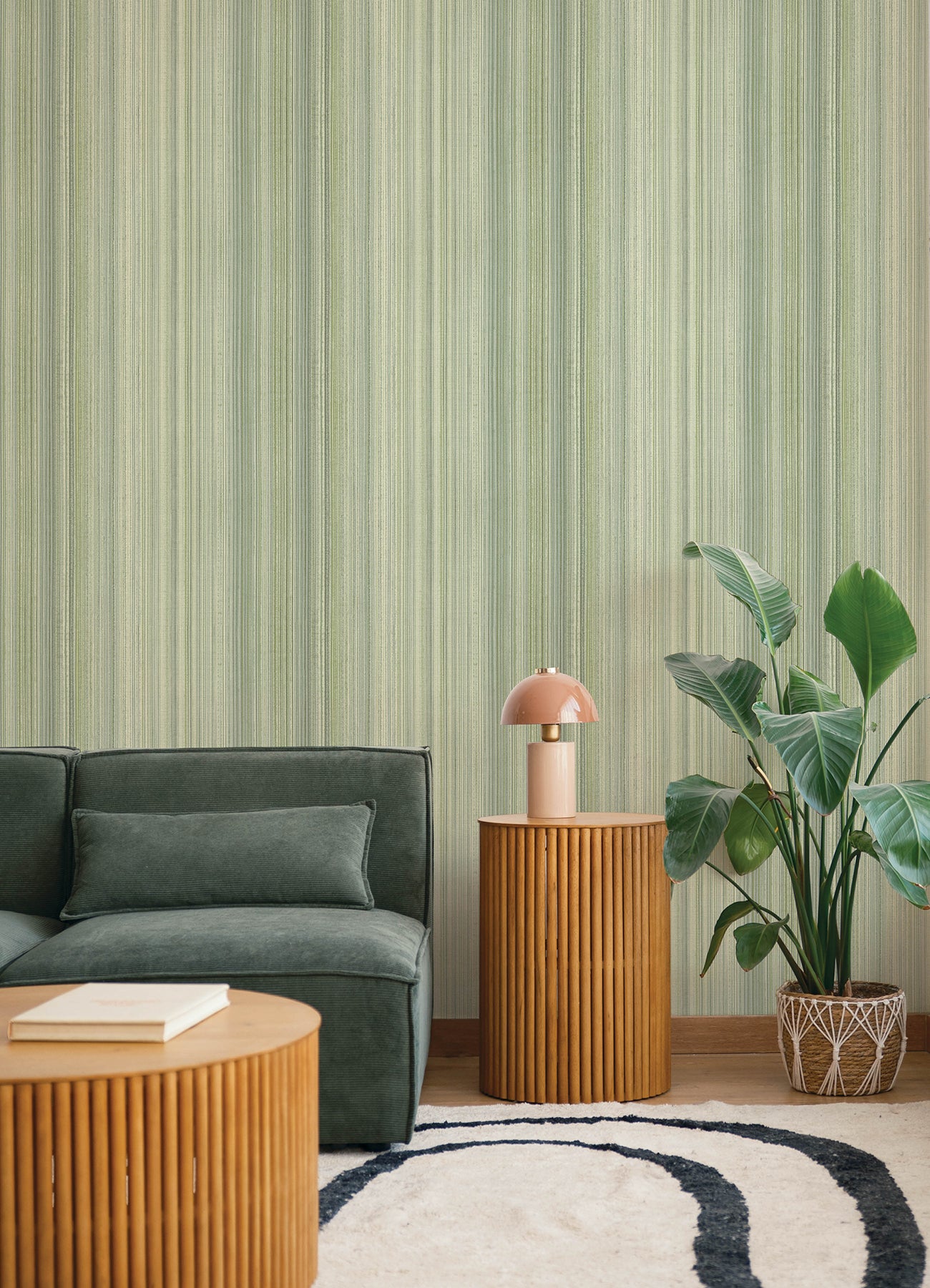 elan-sea-green-ombre-stripe-wallpaper-york-wallcoverings-4177-27746 - York Wallcoverings Papel pintado