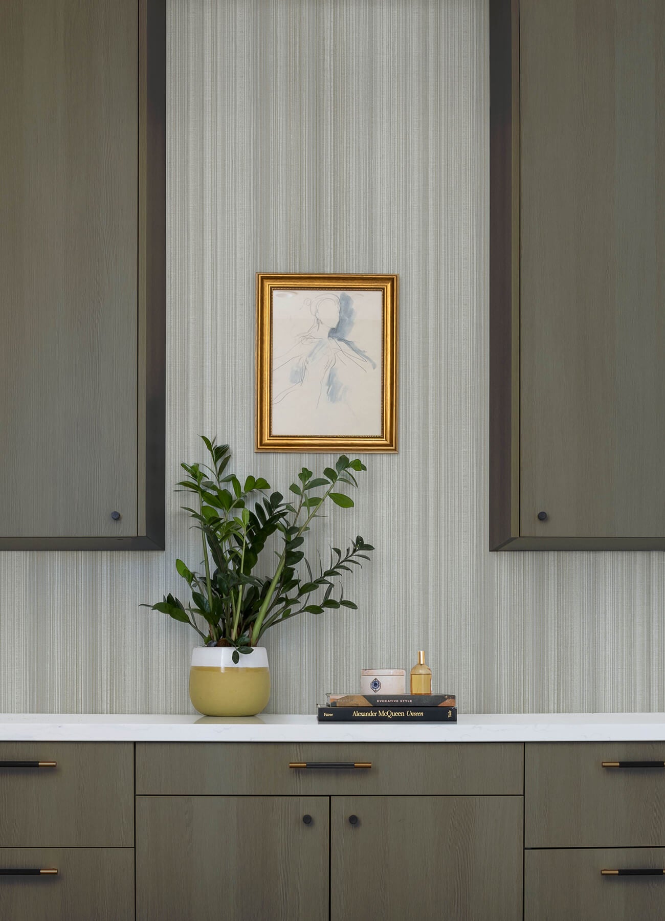 elan-grey-ombre-stripe-wallpaper-york-wallcoverings-4177-27747 - York Wallcoverings Papel pintado