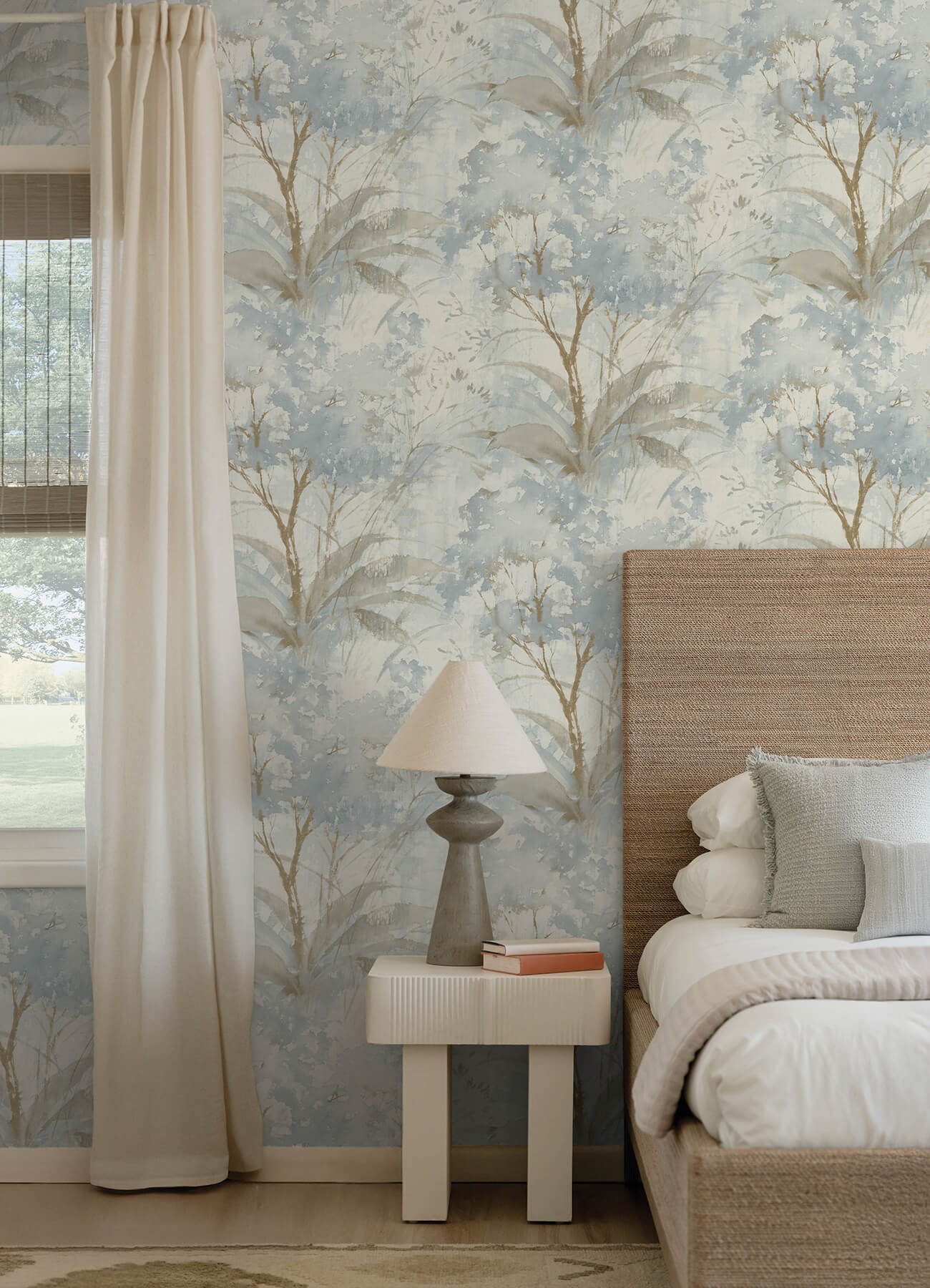 mistwood-blue-forest-wallpaper-york-wallcoverings-4177-27749 - York Wallcoverings Papel pintado