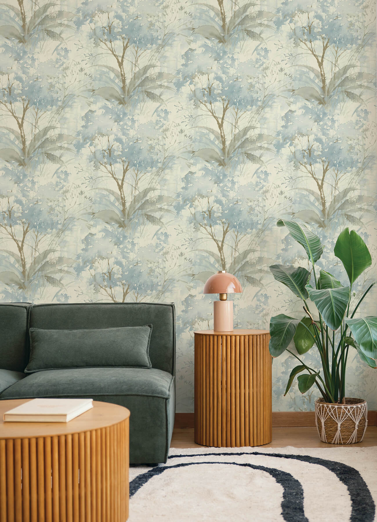 mistwood-blue-forest-wallpaper-york-wallcoverings-4177-27749 - York Wallcoverings Papel pintado