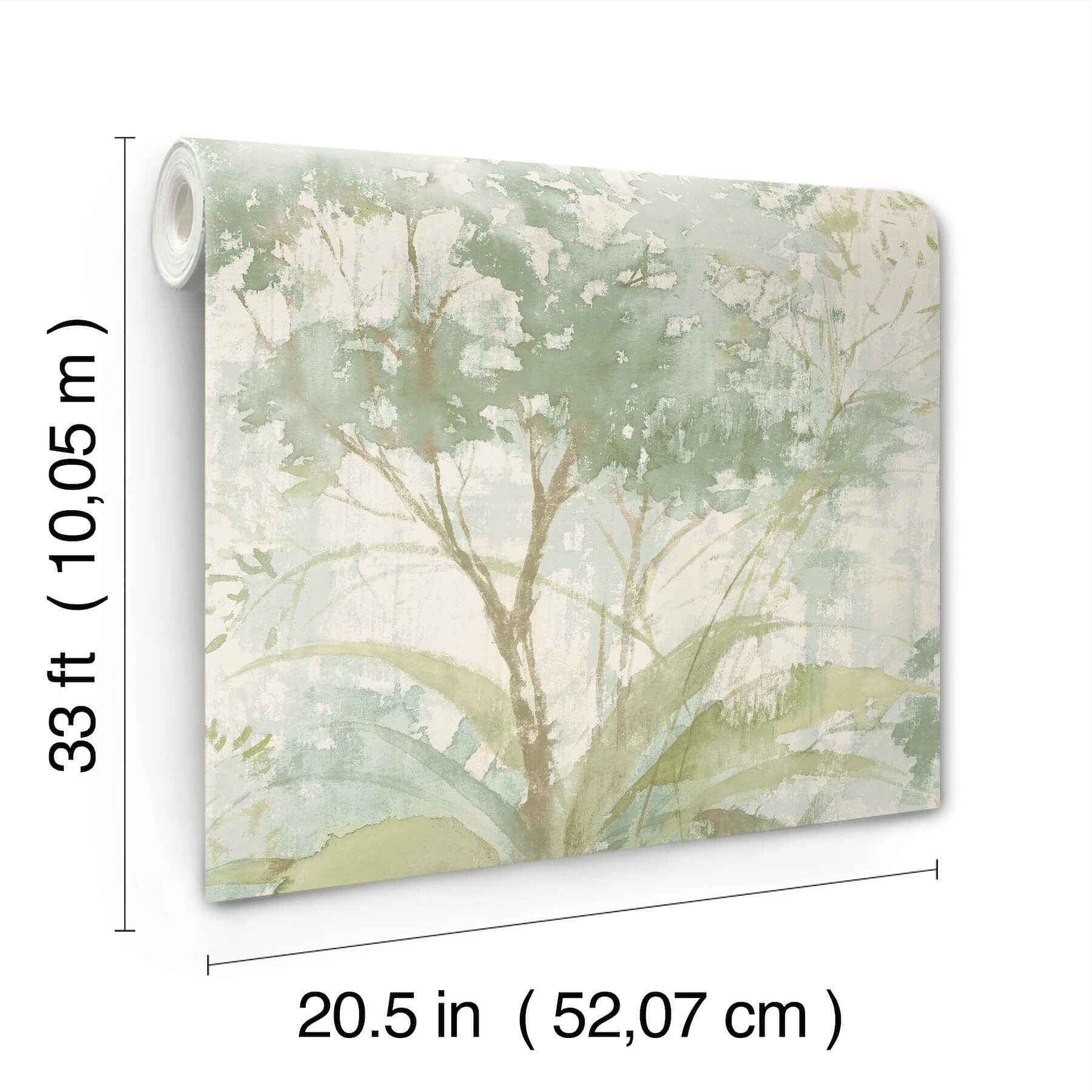 Mistwood Green Forest Wallpaper - York Wallcoverings - 4177-27751 - York Wallcoverings Wallpaper